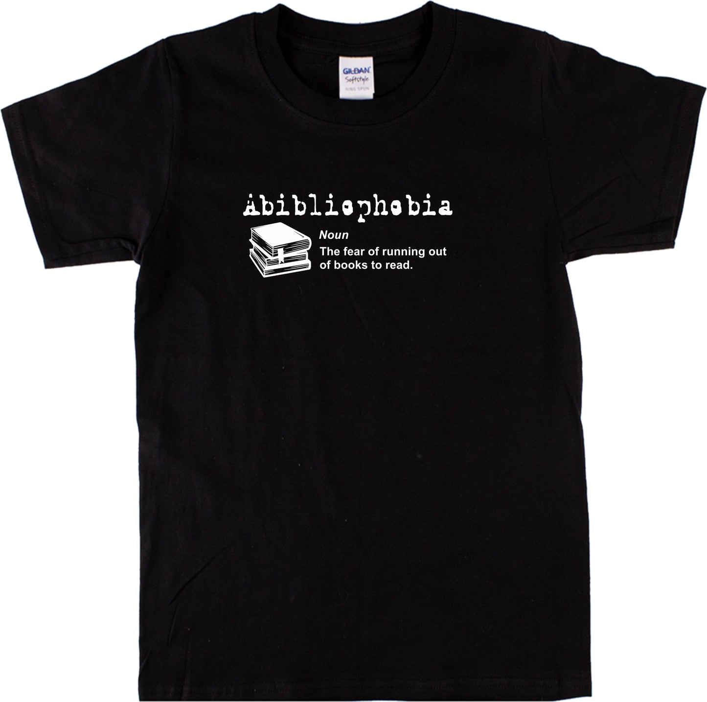 Abibliophobia T-Shirt - Reading Lover, Literature Gift, Various Colours