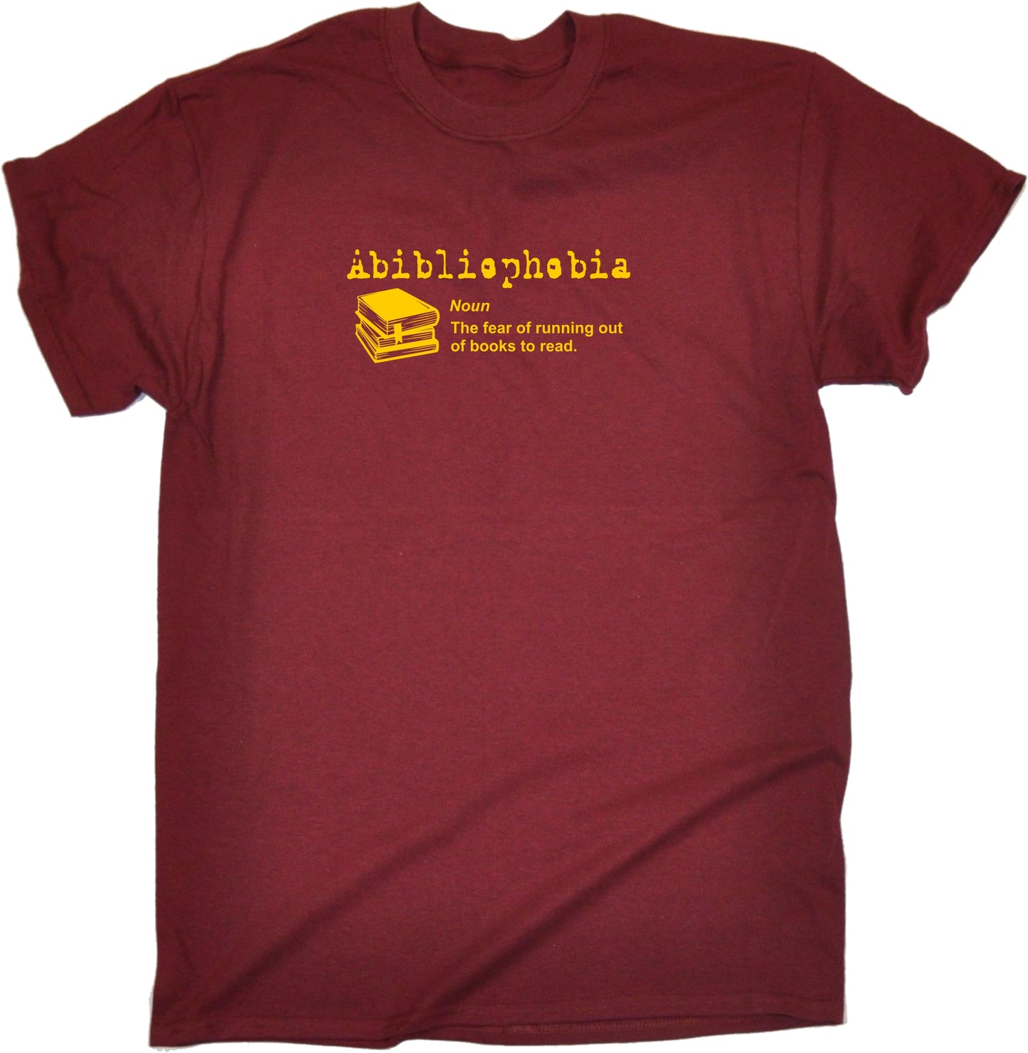 Abibliophobia T-Shirt - Reading Lover, Literature Gift, Various Colours