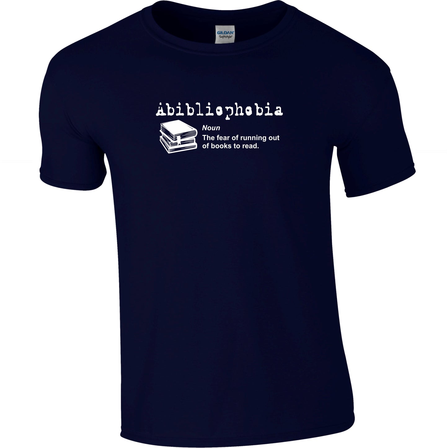 Abibliophobia T-Shirt - Reading Lover, Literature Gift, Various Colours