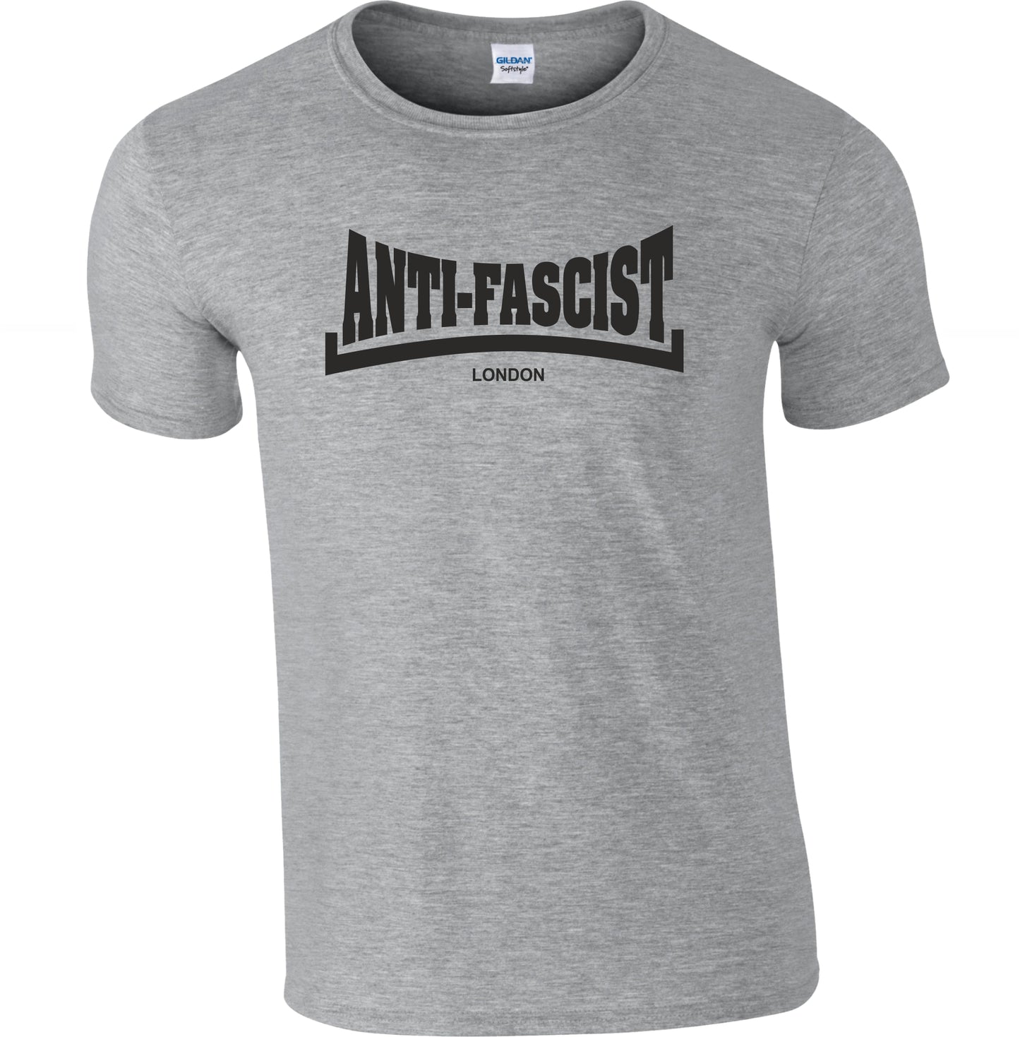 Anti Fascist T-Shirt - Custom Print Town Name, Protest Top, Various Colours
