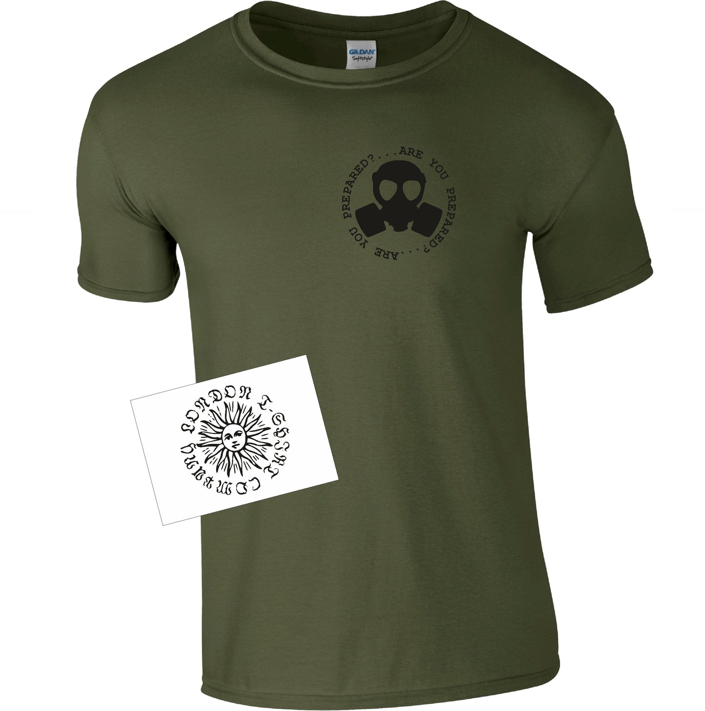 'Are You Prepared' T-Shirt - Prepper, Dystopian Top, Various Colours