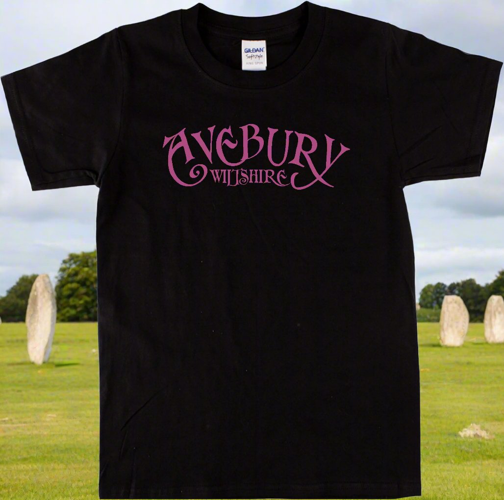 Avebury Wiltshire T-Shirt - Souvenir, Stones, Stonehenge, Folk, Folklore, Various Colours
