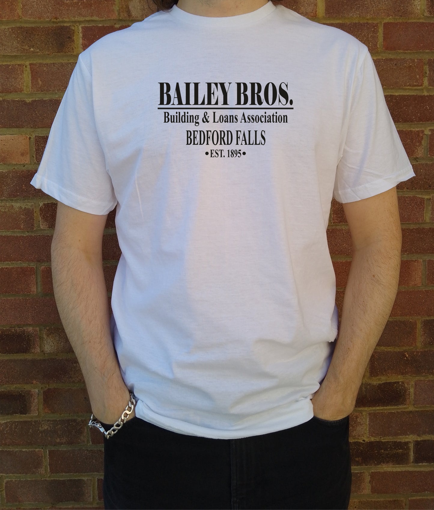 Bailey Bros T-Shirt - Bedford Falls, Christmas, It's A Wonderful Life, S-XXL