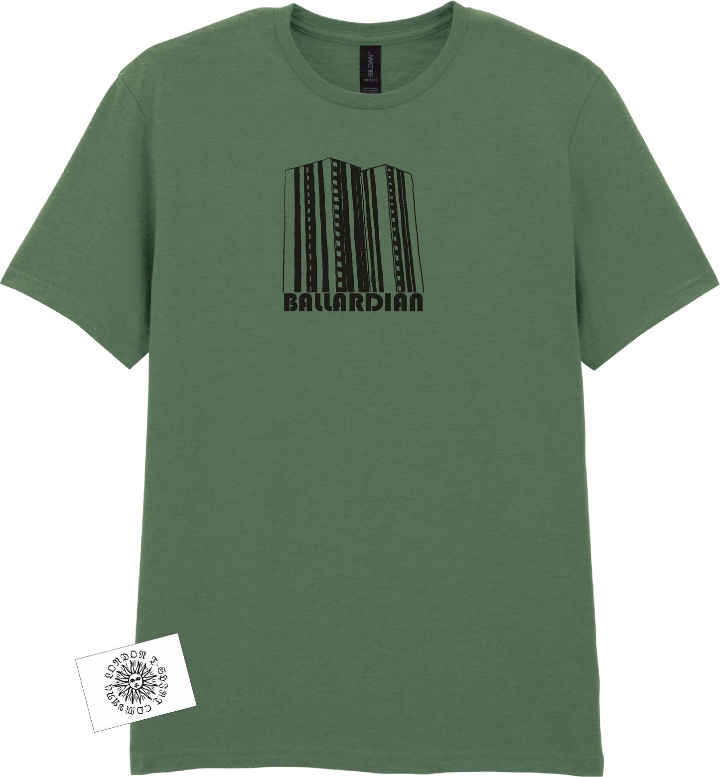 Ballardian T-Shirt - J. G. Ballard Inspired, Various Colours