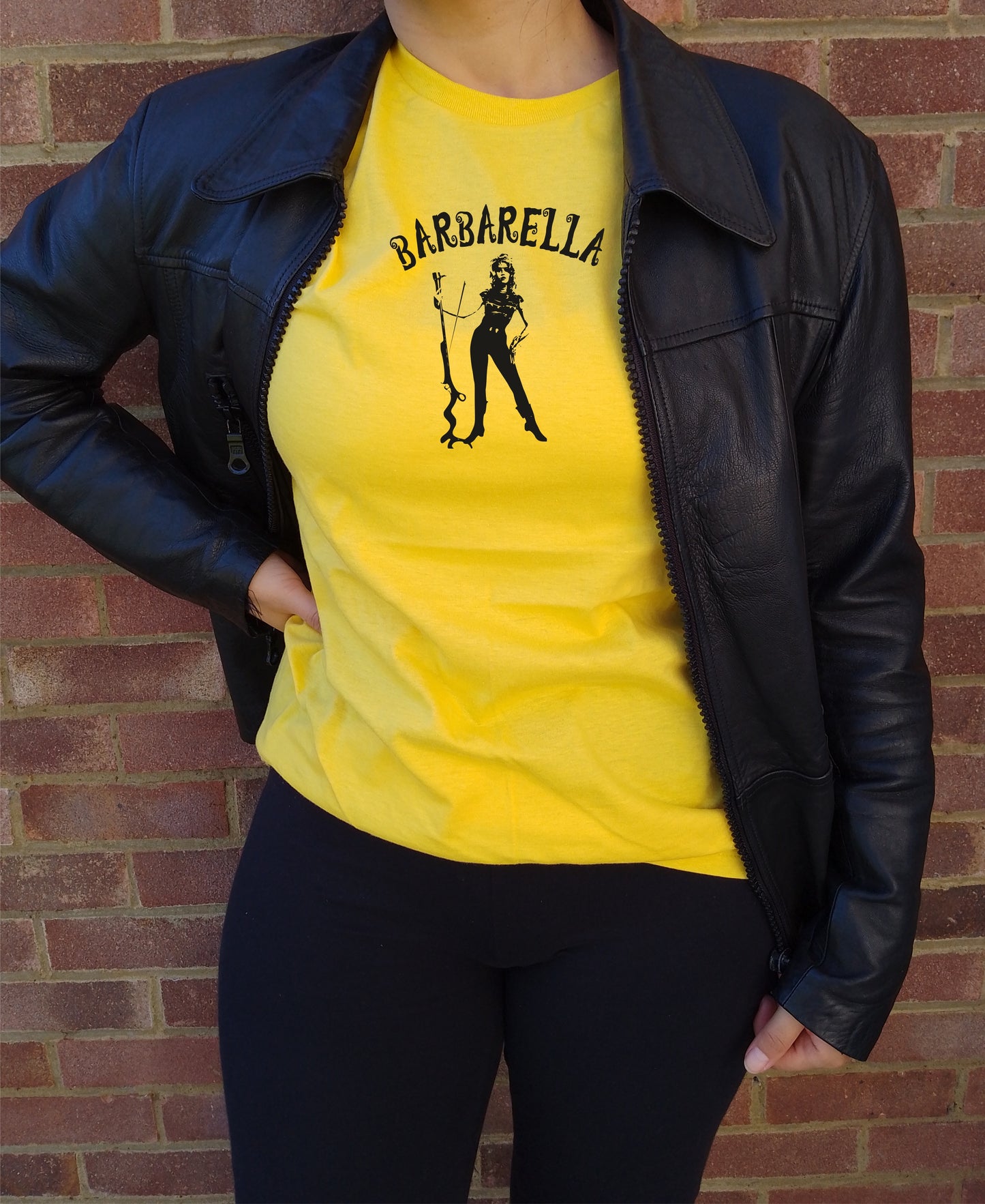 Barbarella T-Shirt - 60s Science Fiction Pinup, Various Colours