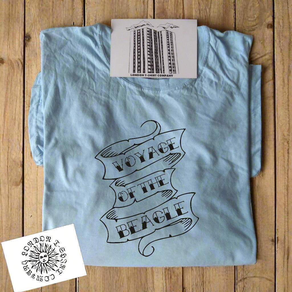 Voyage Of The Beagle T-Shirt - Darwin, Souvenir Gift, Various Colours