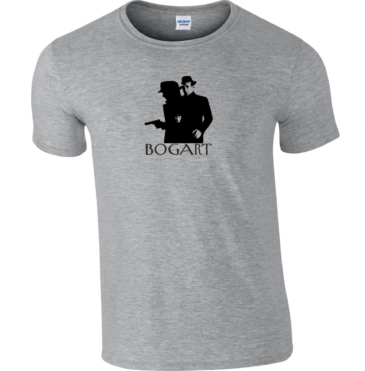 Humphrey Bogart T-Shirt - Film Icon, Various Colours, S-XXL