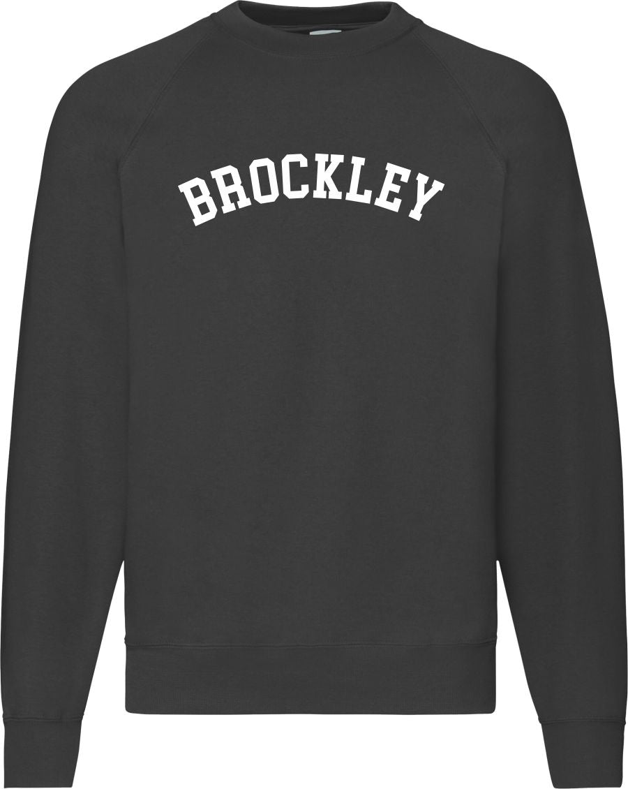 Brockley Sweatshirt - South London Souvenir, Retro Ivy League, Custom Print Add Your Area Name, Various Colours