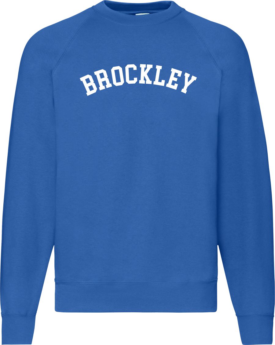 Brockley Sweatshirt - South London Souvenir, Retro Ivy League, Custom Print Add Your Area Name, Various Colours