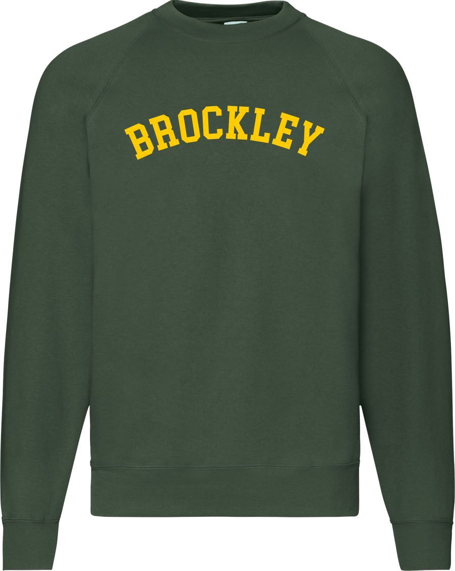 Brockley Sweatshirt - South London Souvenir, Retro Ivy League, Custom Print Add Your Area Name, Various Colours