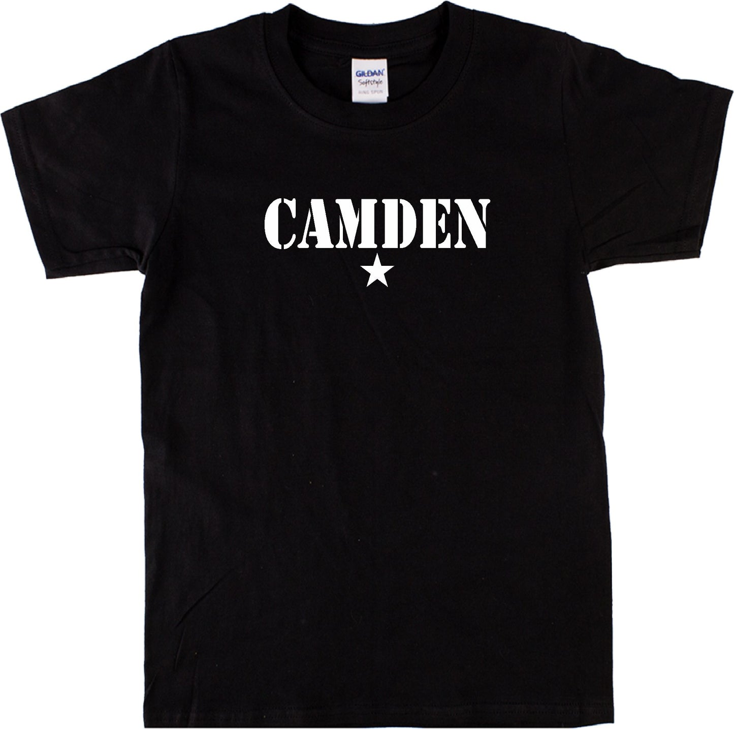 Camden Star T-Shirt - London Souvenir, Camden Town, Punk Rock, Alternative, Various Colours