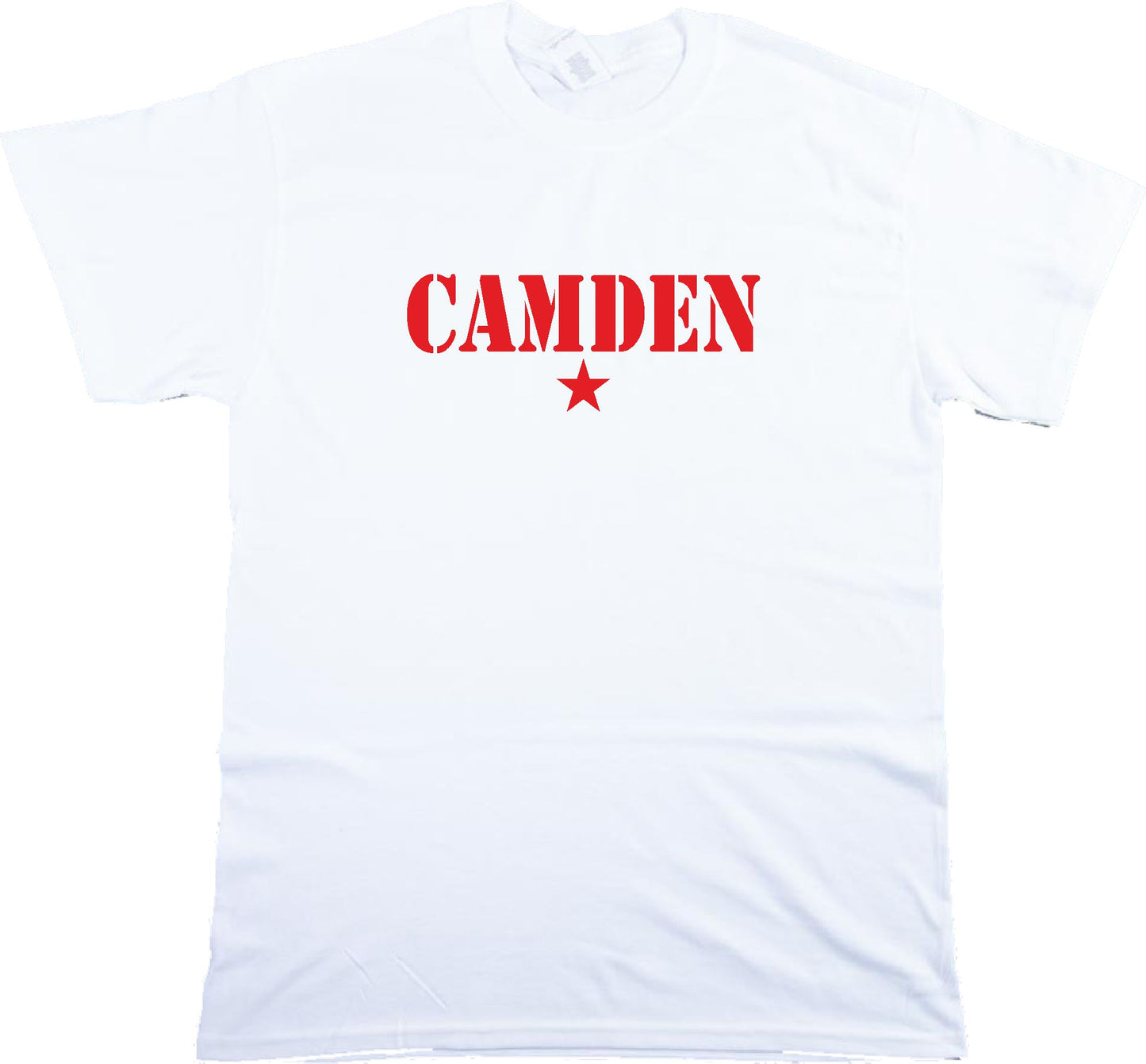 Camden Star T-Shirt - London Souvenir, Camden Town, Punk Rock, Alternative, Various Colours