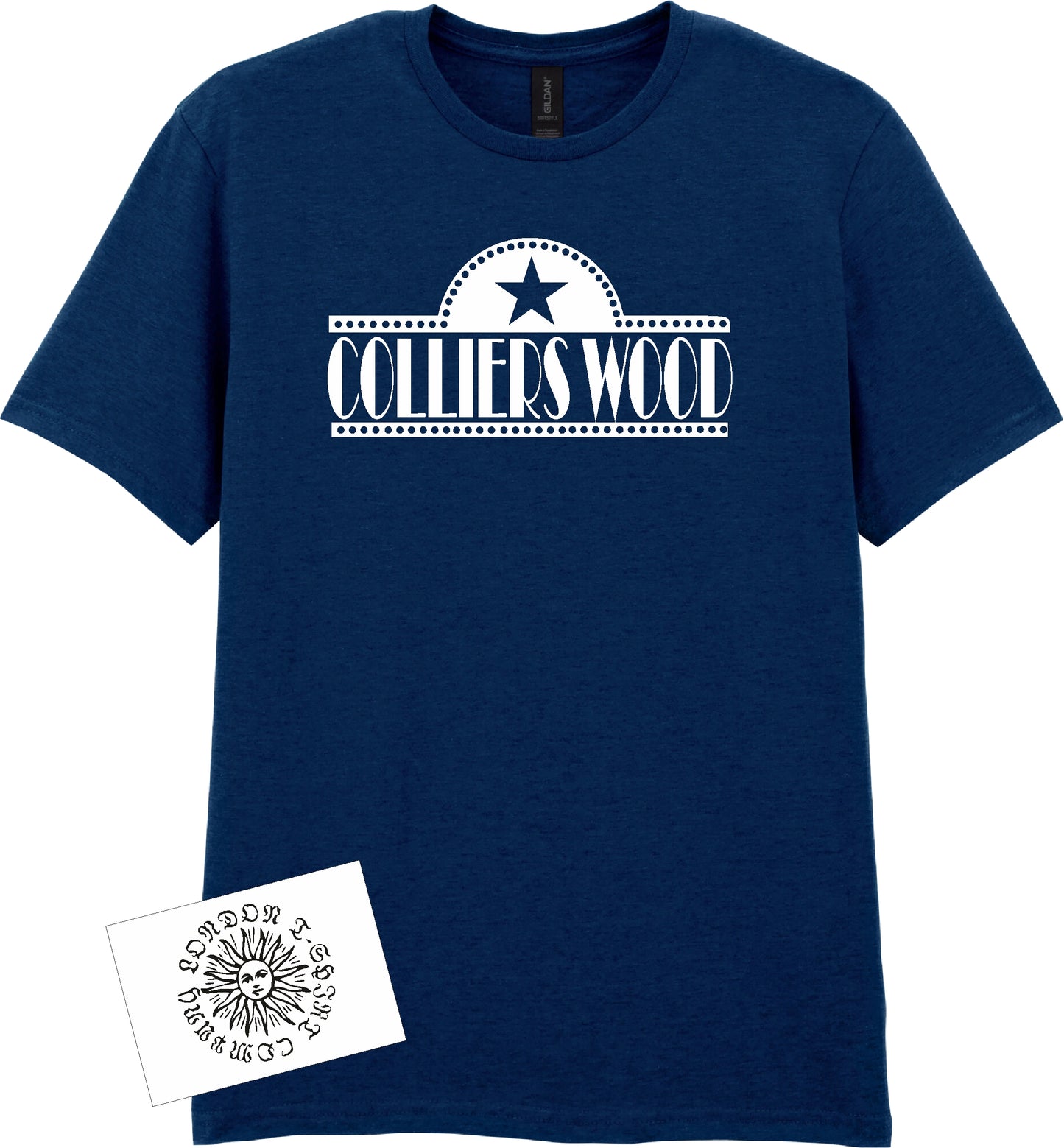 Colliers Wood T-Shirt - Alternative Souvenir, London, Various Colours