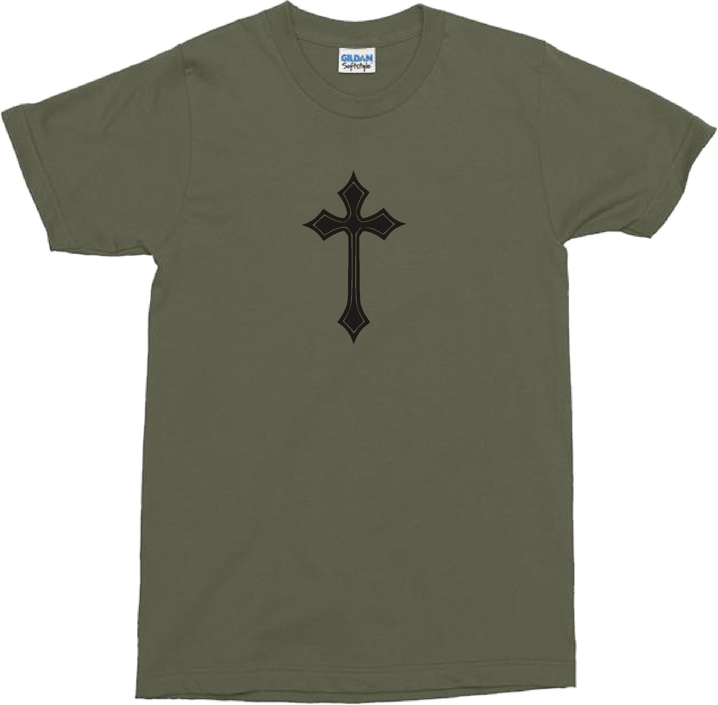Gothic Cross T-Shirt - Crucifix, Wicca, Goth, Various Colours