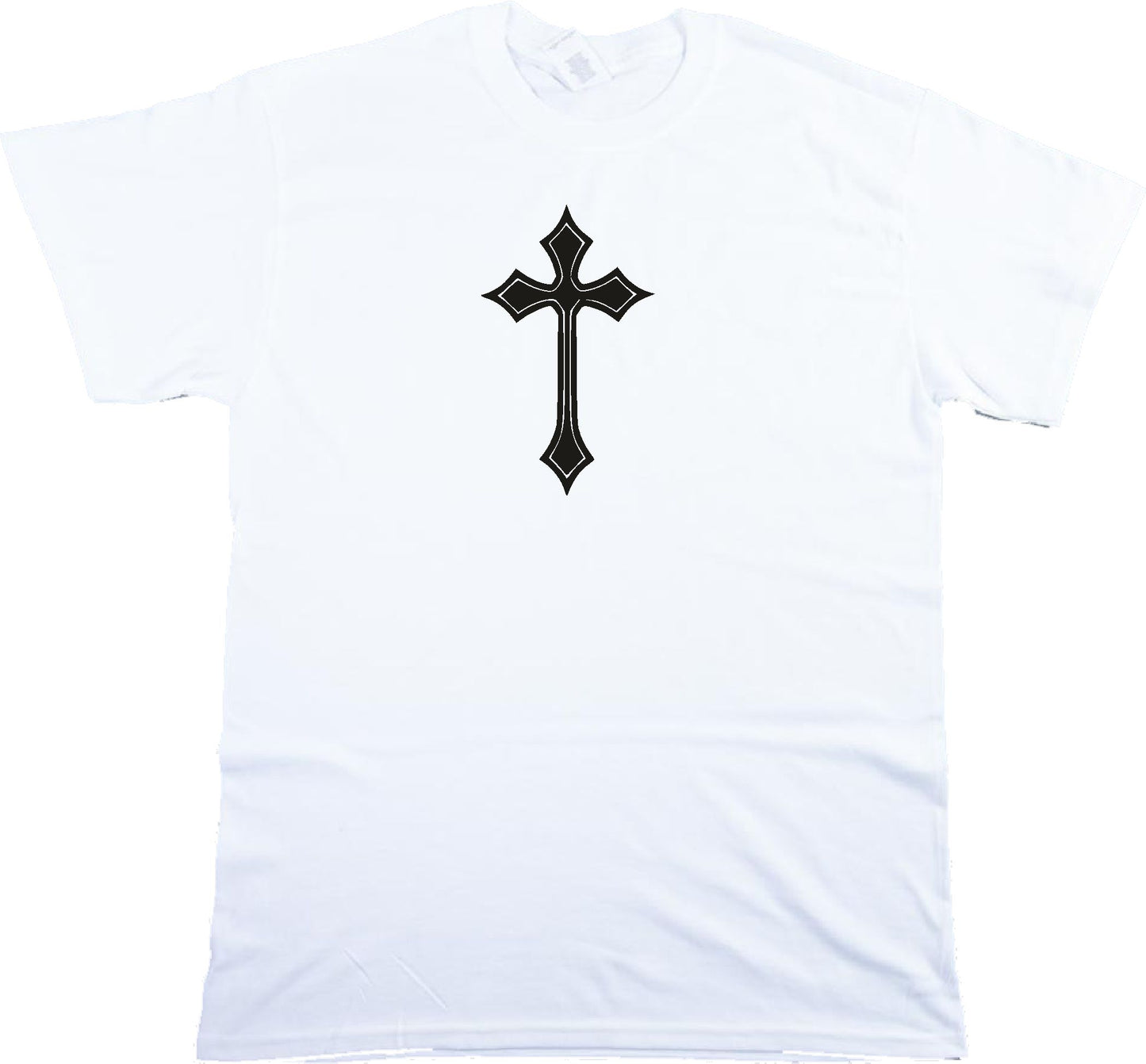 Gothic Cross T-Shirt - Crucifix, Wicca, Goth, Various Colours