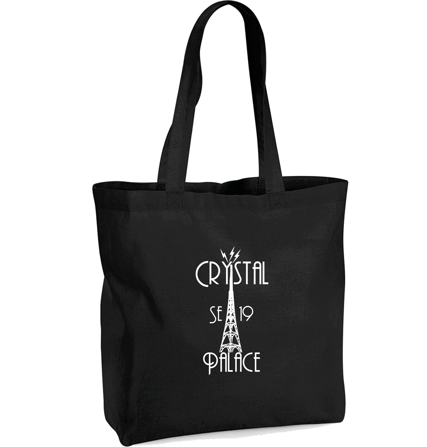 Crystal Palace Organic Cotton Tote Bag - Transmitter Tower, South London Souvenir