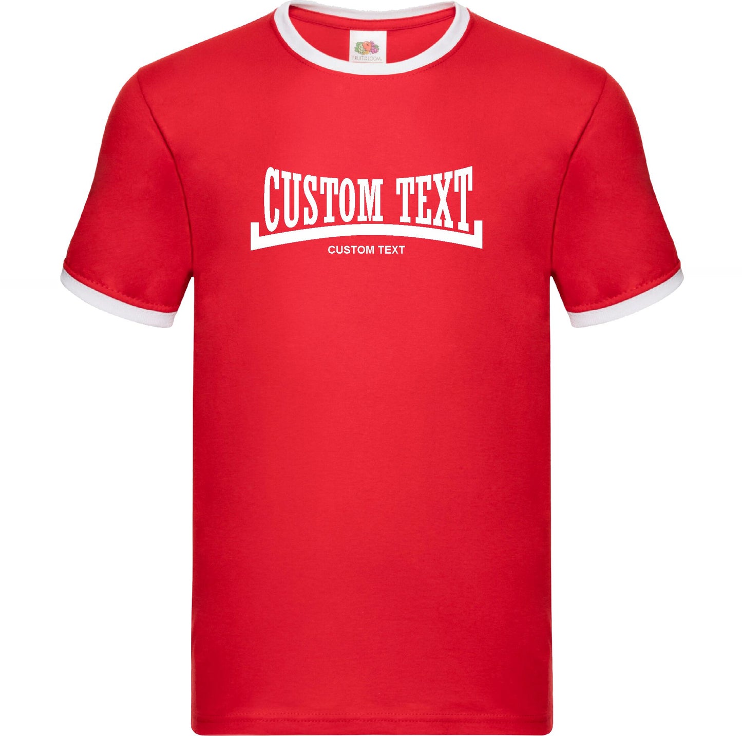 Personalised Custom Printed Retro Boxing Logo T-Shirt - Sub Culture, Football