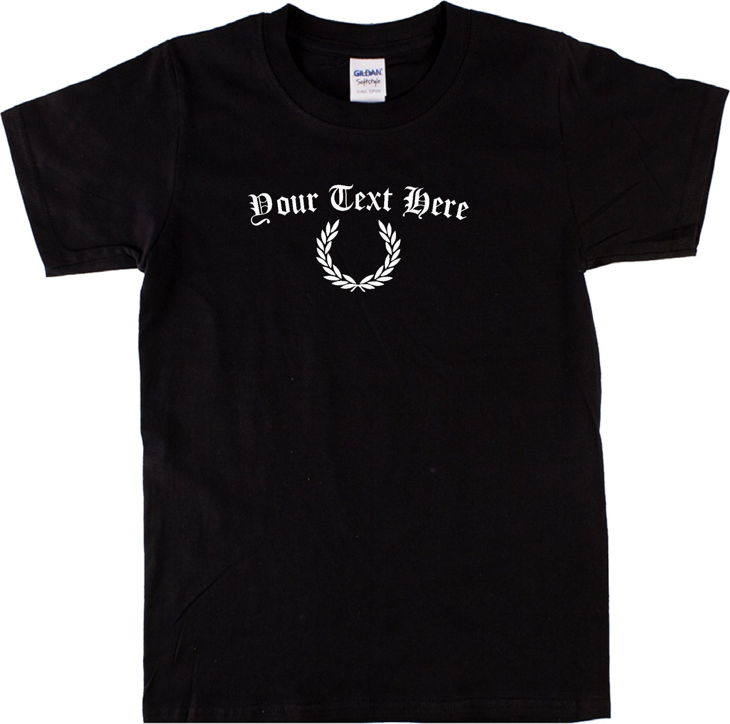 Custom Laurel T-Shirt - Add Your Text, Personalised, Sub Culture, Various Colour