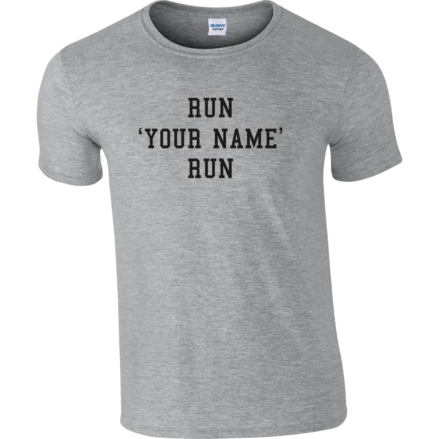 Run Custom Print T-Shirt - Forest Gump, Running, Various Colours