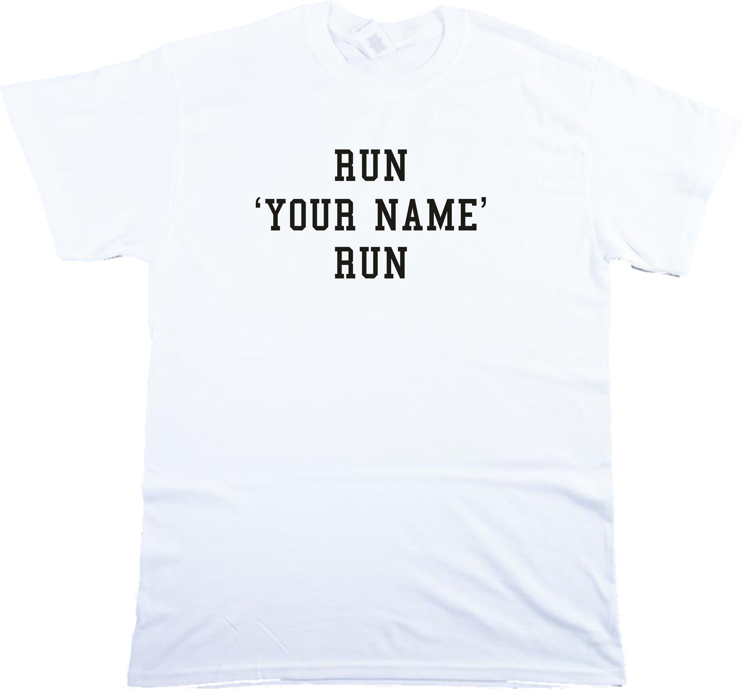 Run Custom Print T-Shirt - Forest Gump, Running, Various Colours