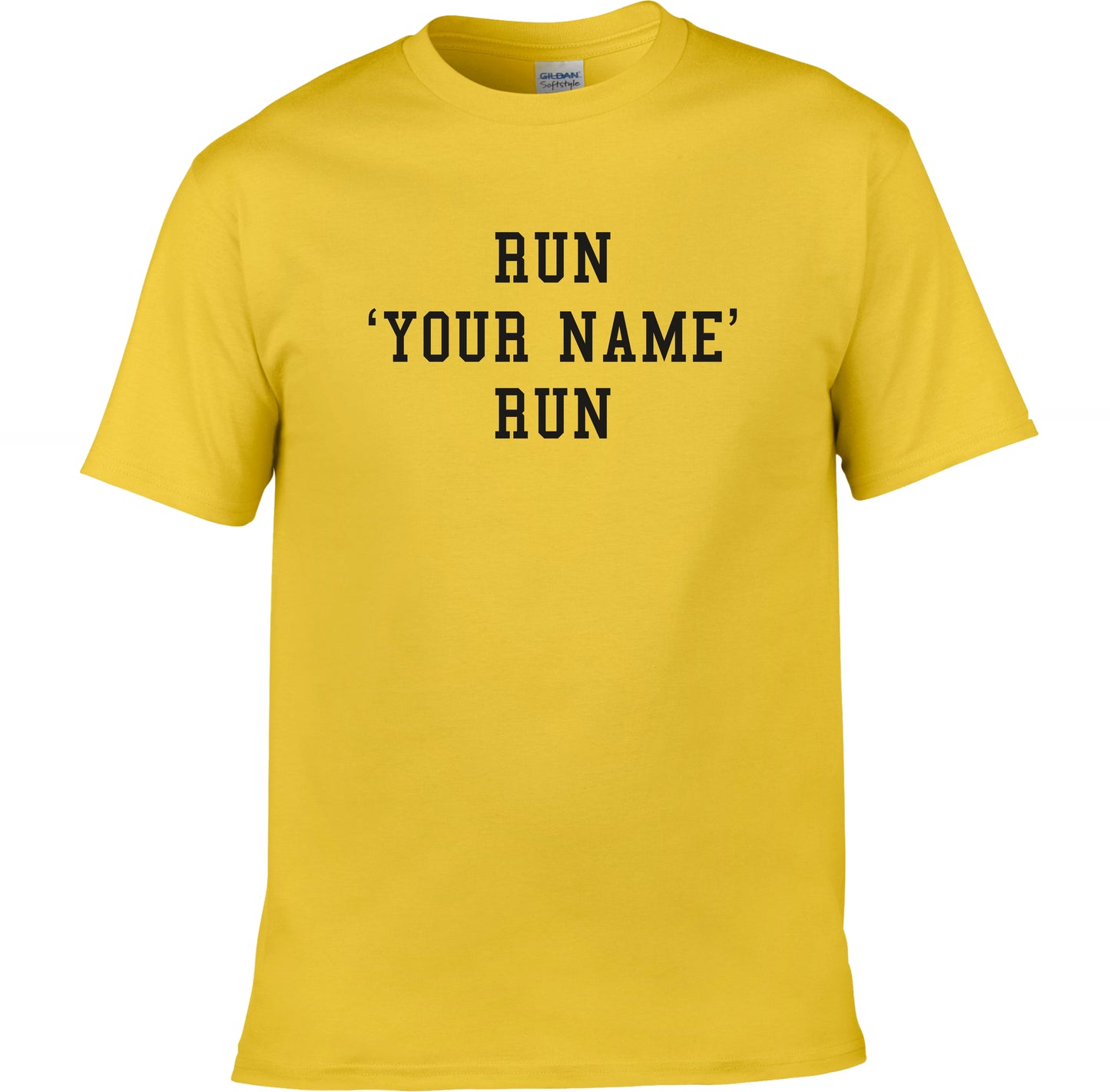 Run Custom Print T-Shirt - Forest Gump, Running, Various Colours