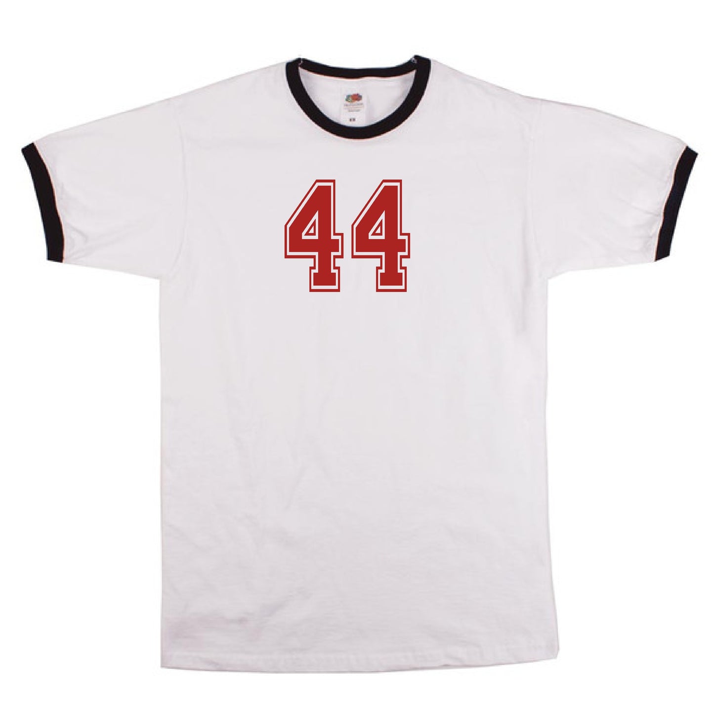 Custom Varsity Number, Ringer T-Shirt - Retro College Style, Preppy Top, Various Colours