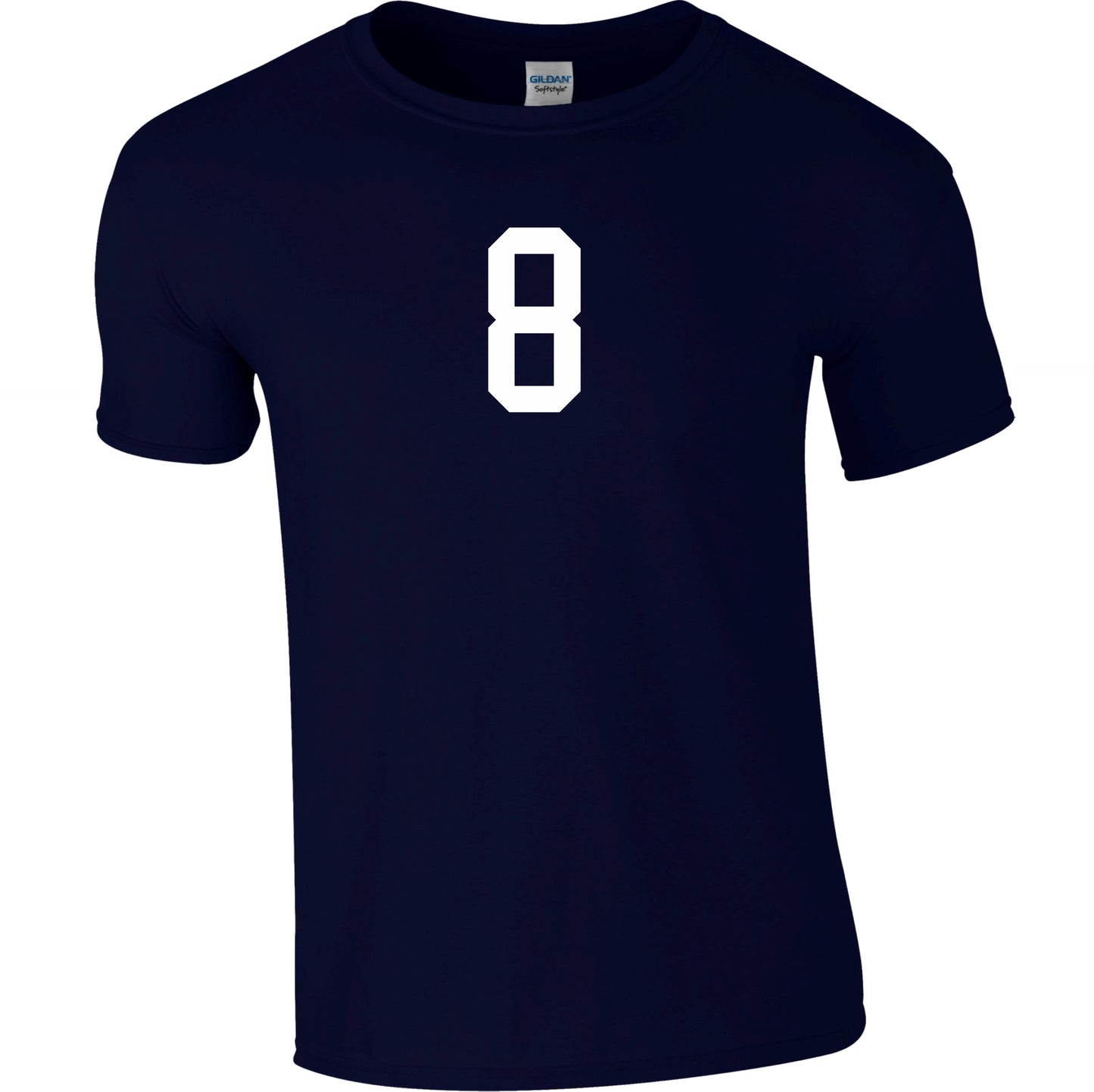 Custom Print Varsity Number T-Shirt - Personalised Ivy League, Retro College Style, Various Colours (Copy)