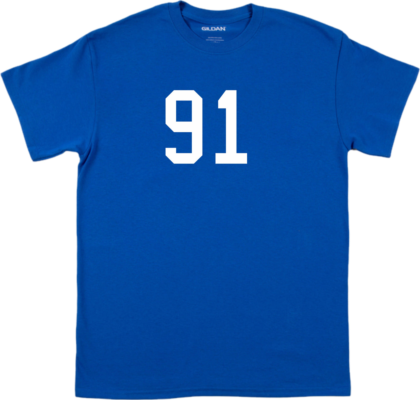 Custom Print Varsity Number T-Shirt - Personalised Ivy League, Retro College Style, Various Colours (Copy)