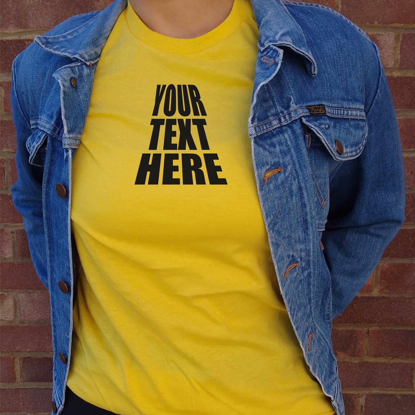 Custom Print T-Shirt - Personalised Impact, Various Colours