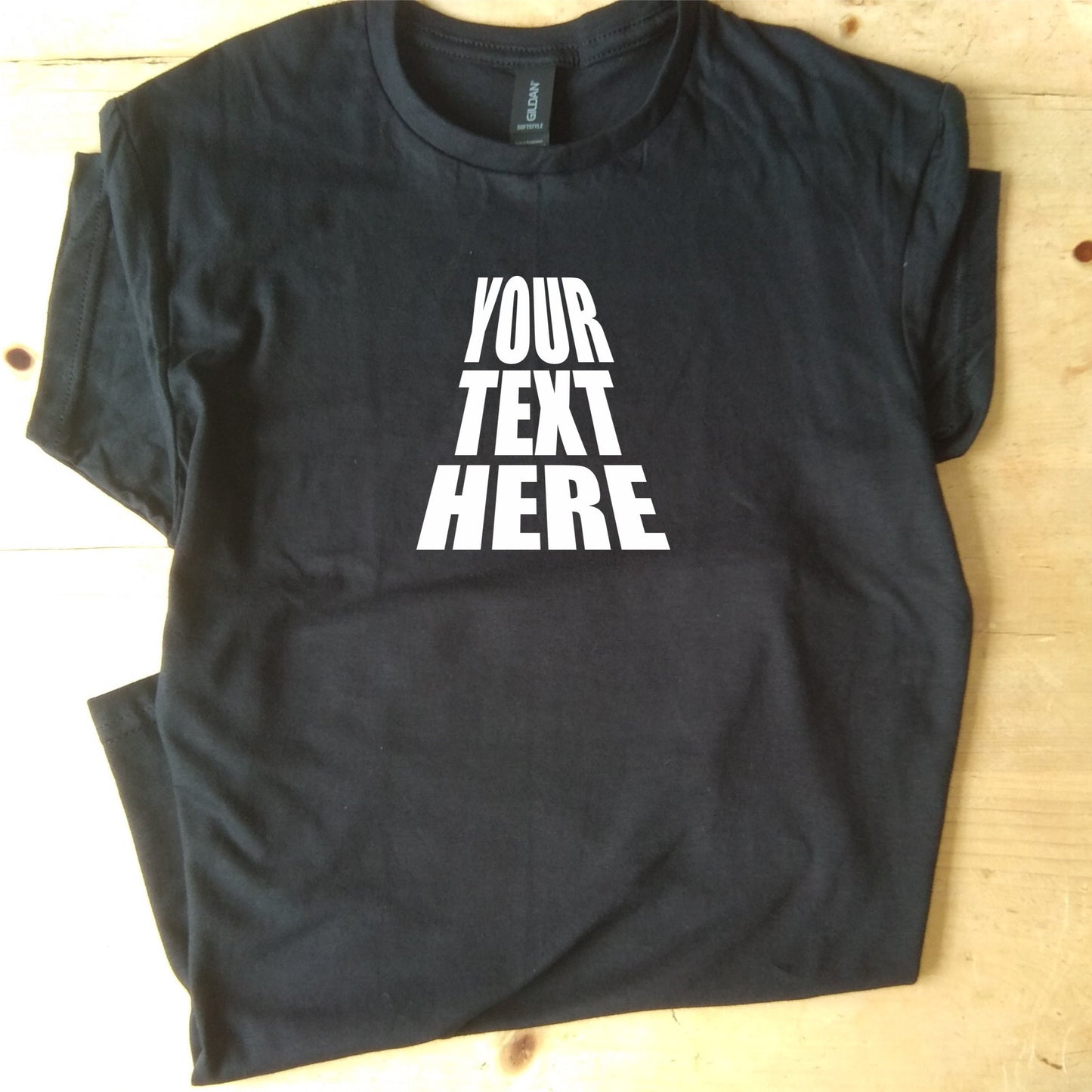 Custom Print T-Shirt - Personalised Impact, Various Colours
