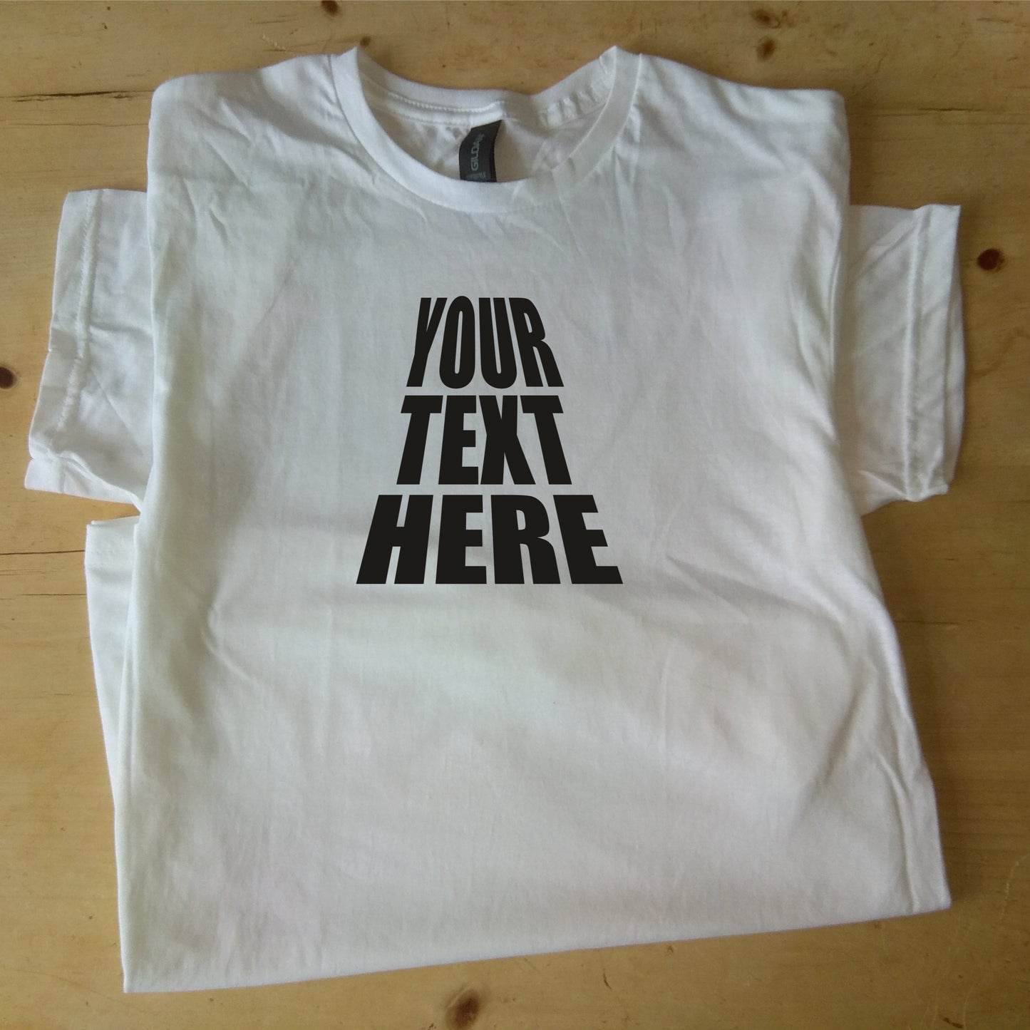 Custom Print T-Shirt - Personalised Impact, Various Colours