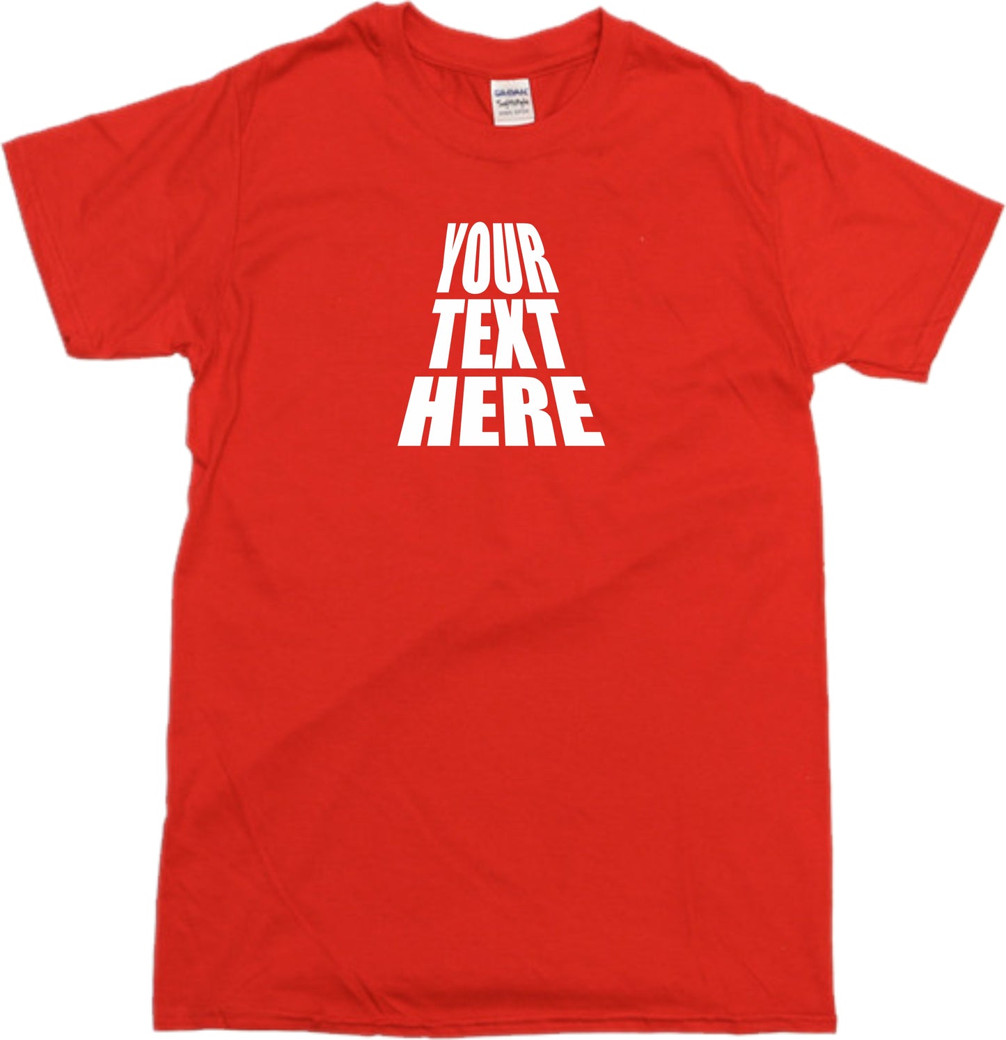 Custom Print T-Shirt - Personalised Impact, Various Colours