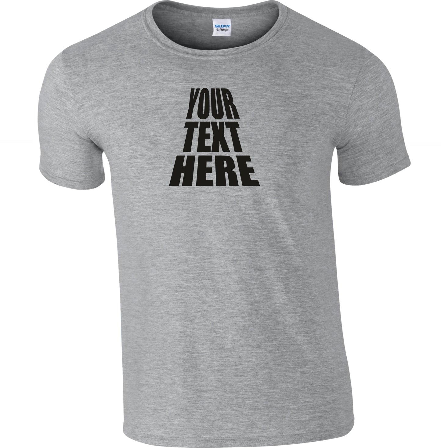 Custom Print T-Shirt - Personalised Impact, Various Colours