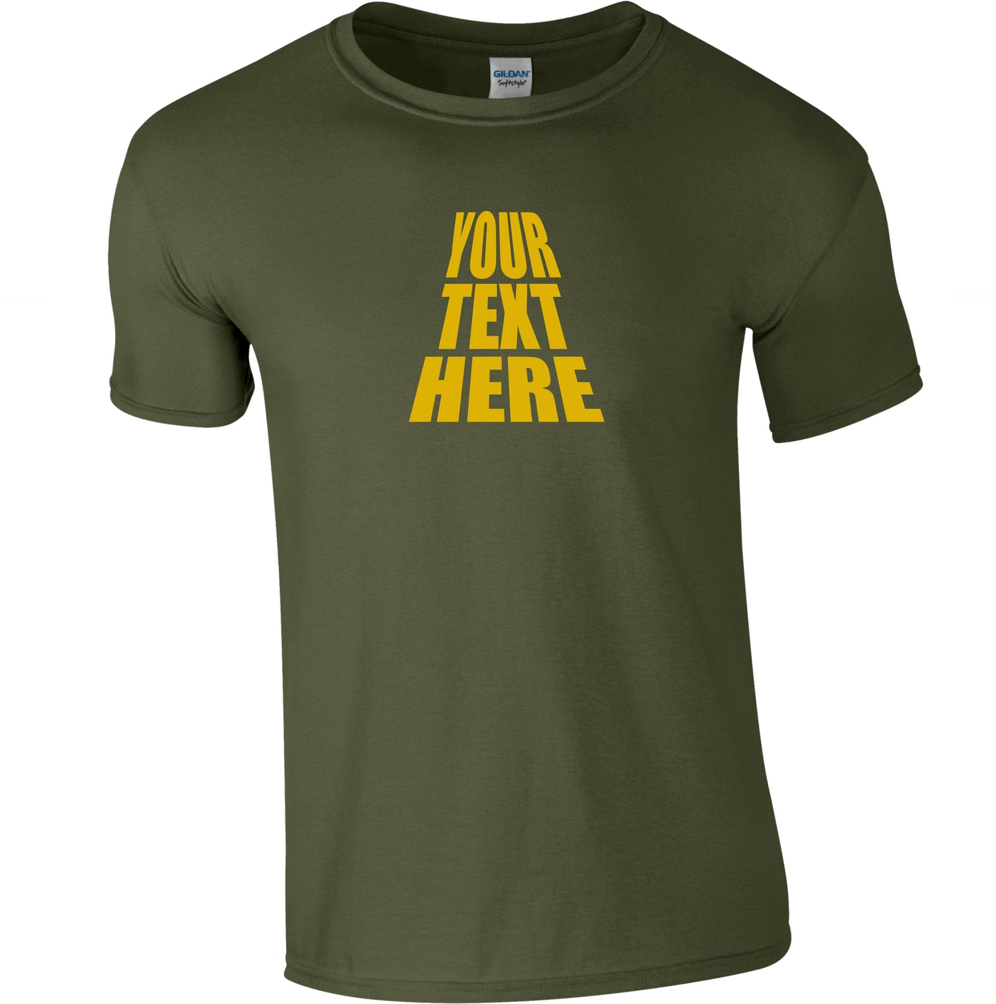 Custom Print T-Shirt - Personalised Impact, Various Colours