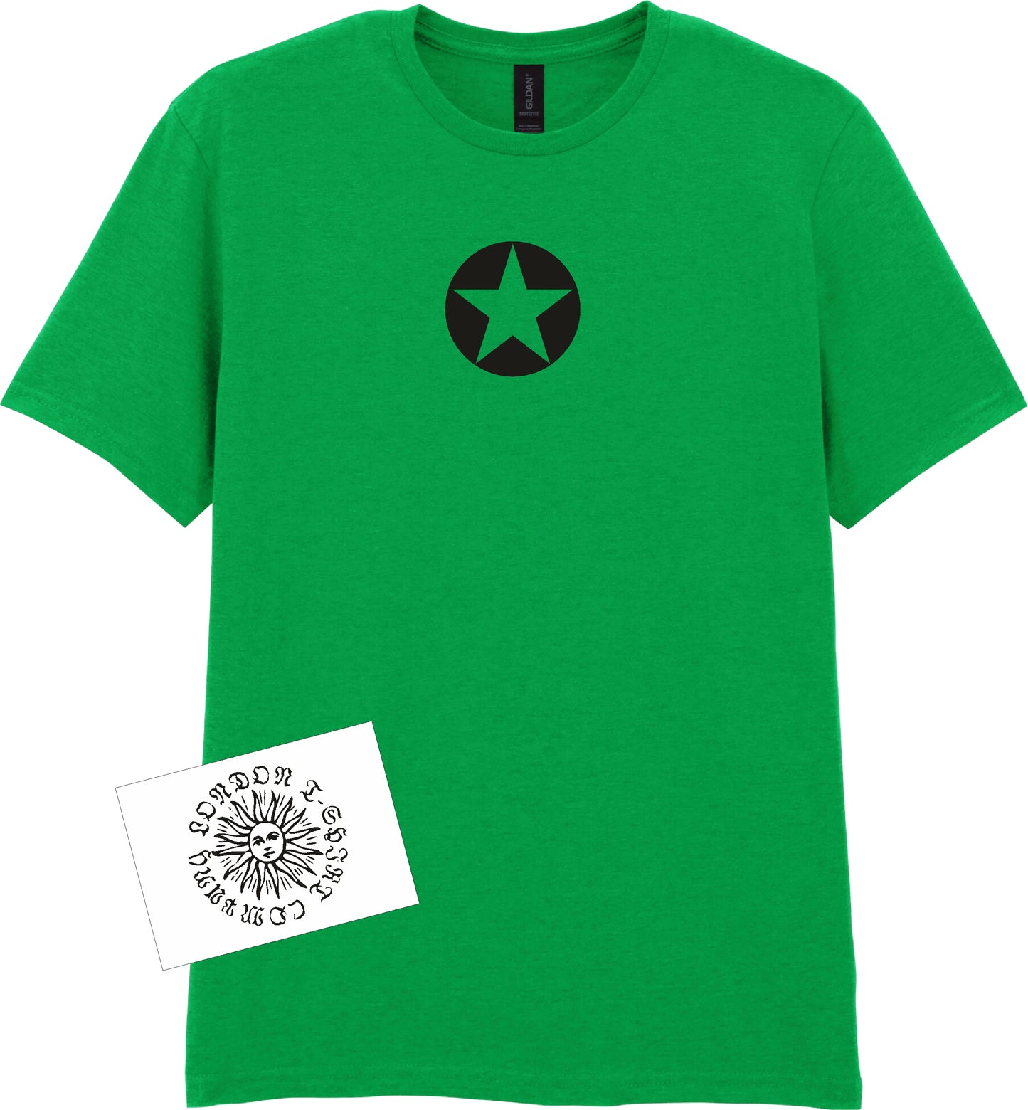 Punk Star T-Shirt - Retro 1970s Style, Protest Top, Various Colours