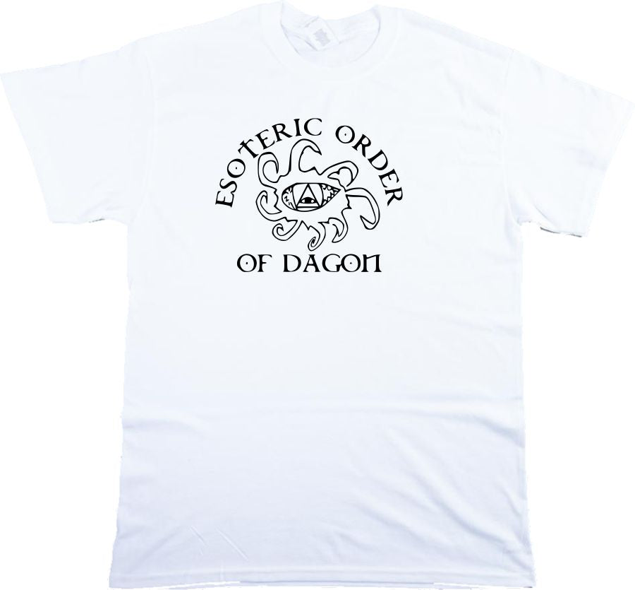 Esoteric Order of Dagon T-Shirt - HP Lovecraft Inspired, Horror, Literature, S-XXL