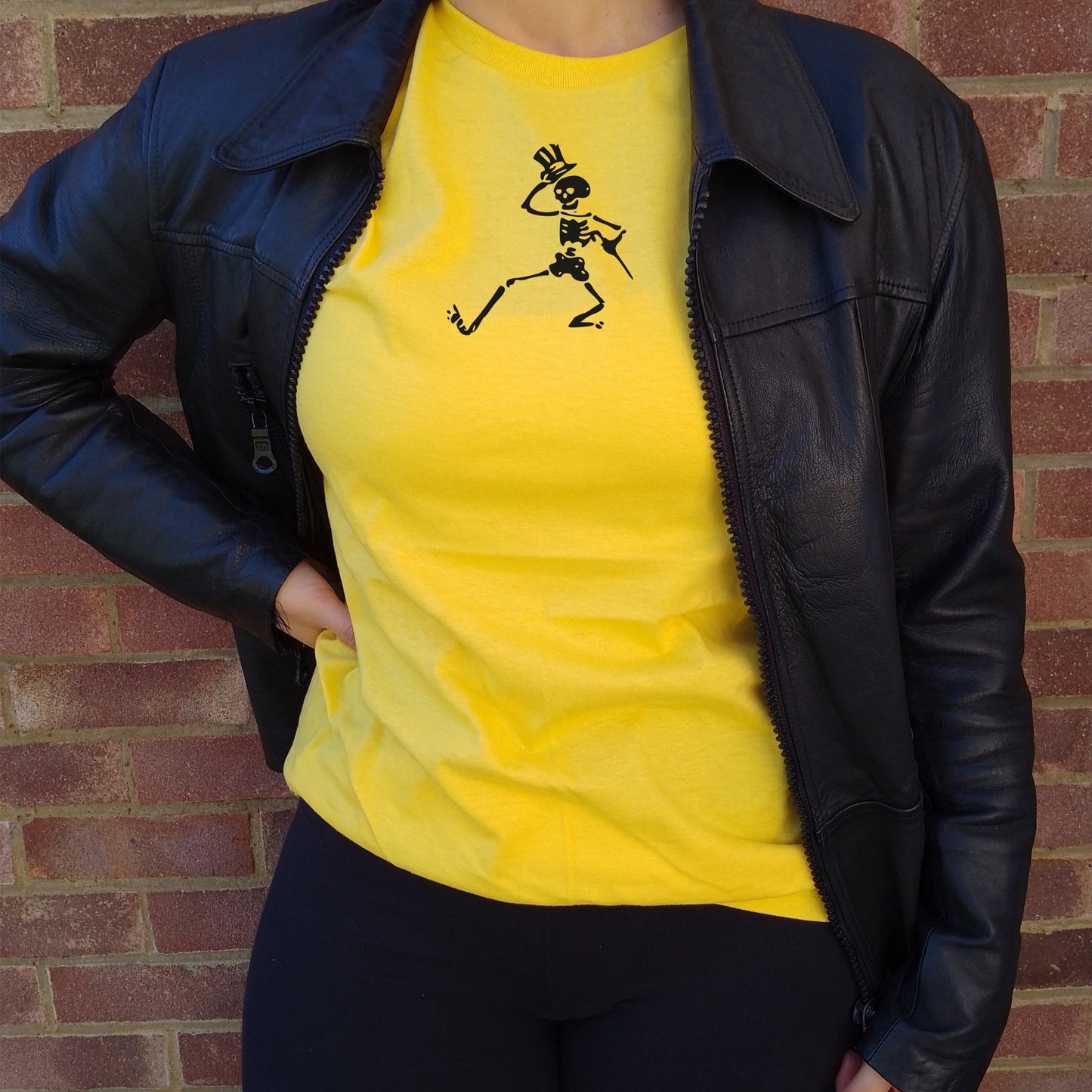Dancing Skeleton T-Shirt - Halloween Gift, Gothic Horror Shirt, Various colours