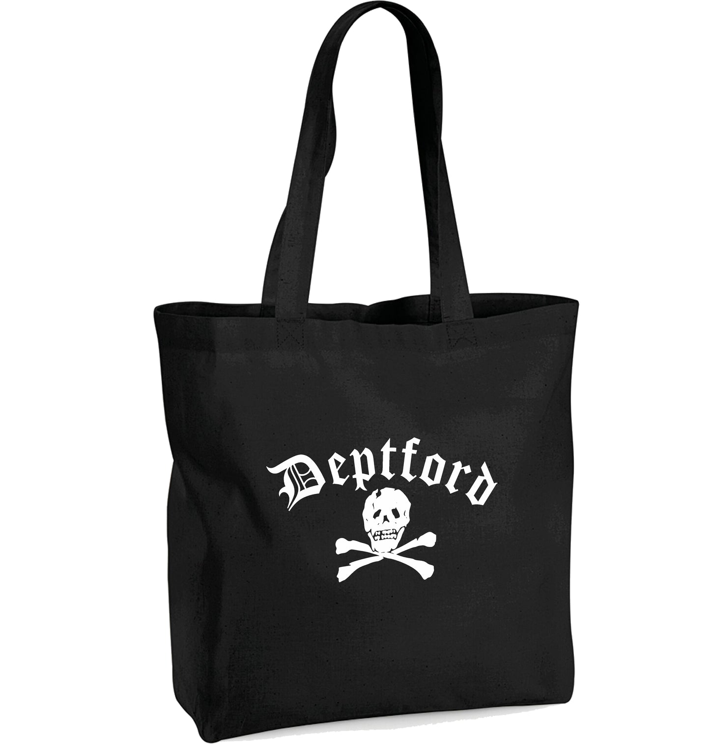 Deptford Skull Organic Cotton Tote Bag - South London Souvenir