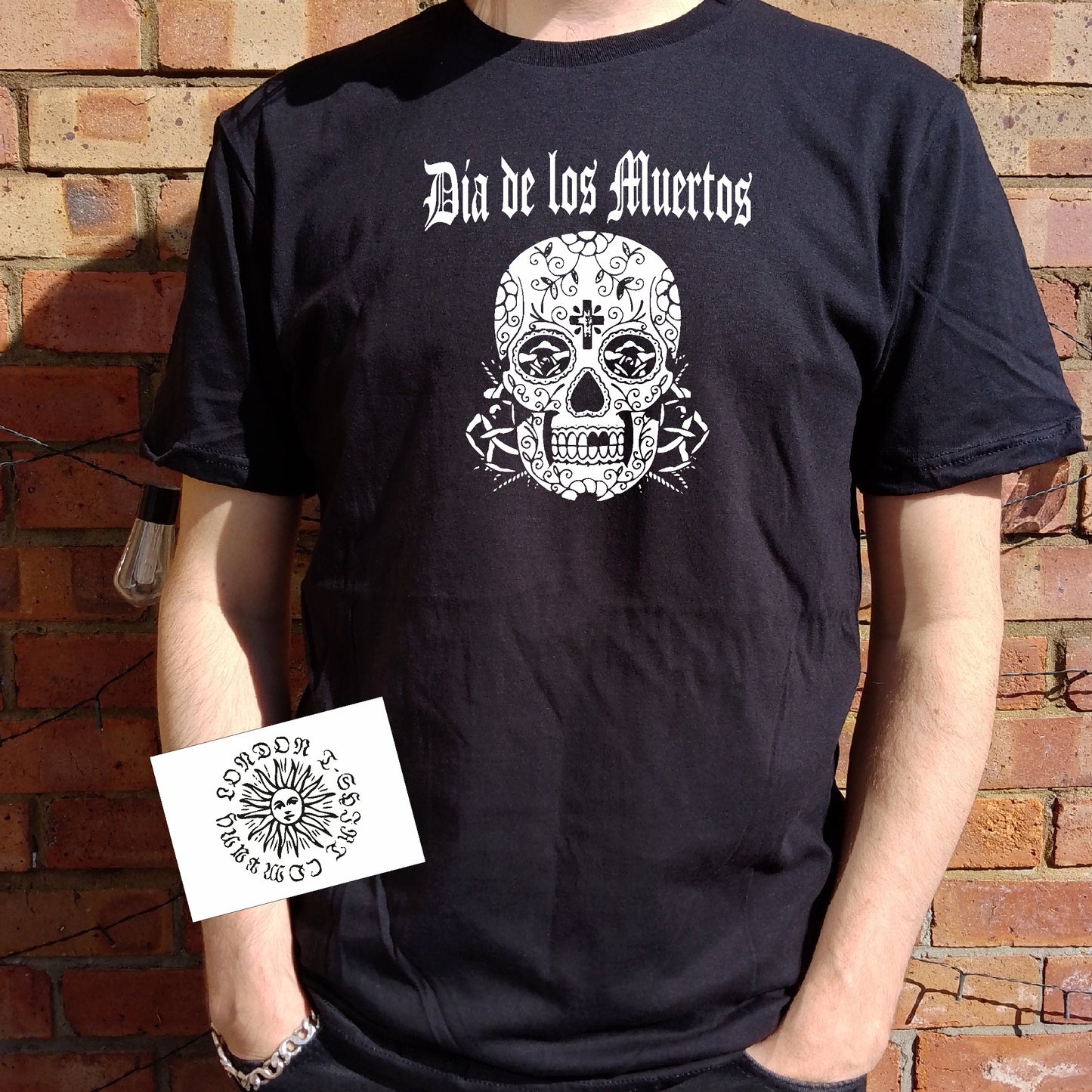 Mexican Skull T-Shirt - Day Of The Dead, Dia De Los Muertos, Various Colours
