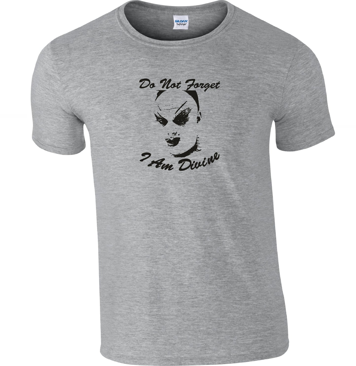 'I Am Divine' Pink Flamingos T-Shirt - Drag Queen, Cult Film, Various Colours