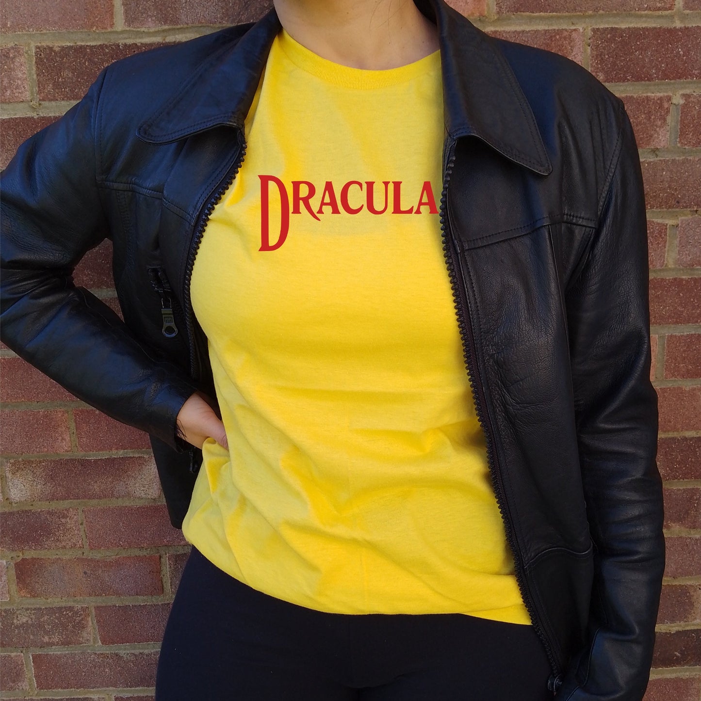 Dracula Unisex T-Shirt - Gothic Horror, Halloween, Bram Stoker, Also In Black