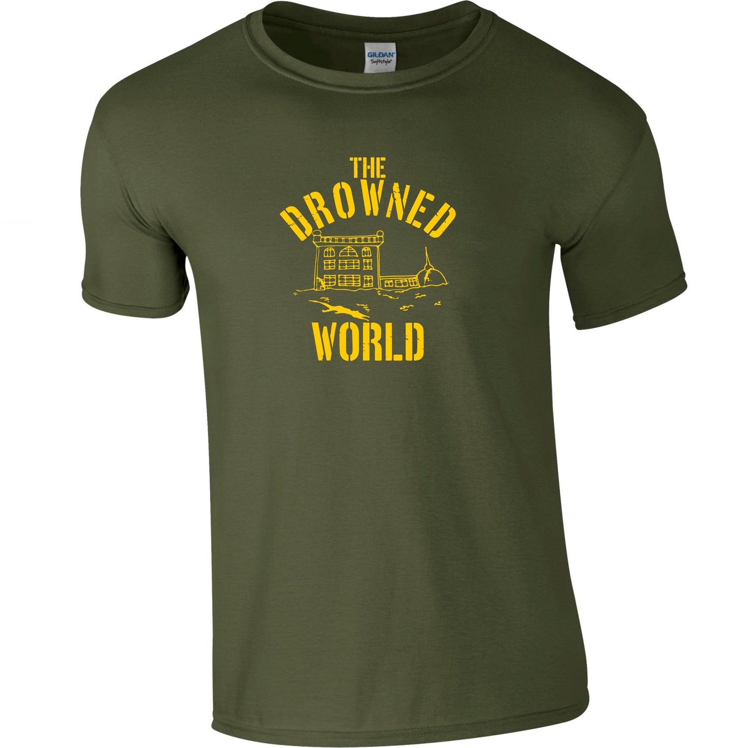 The Drowned World T-Shirt - J. G. Ballard, Apocalyptic, Sci-Fi, Various Colours