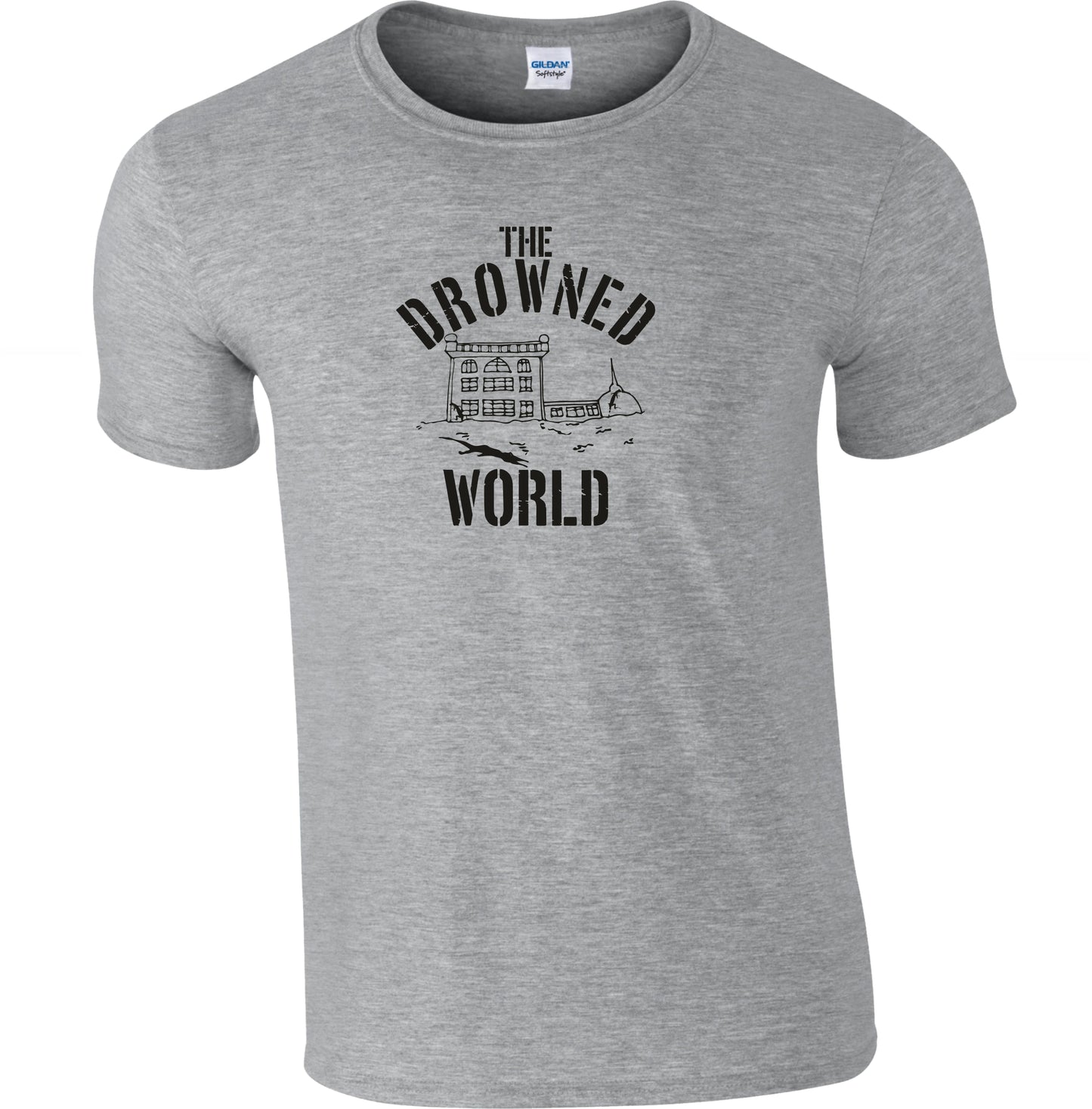 The Drowned World T-Shirt - J. G. Ballard, Apocalyptic, Sci-Fi, Various Colours