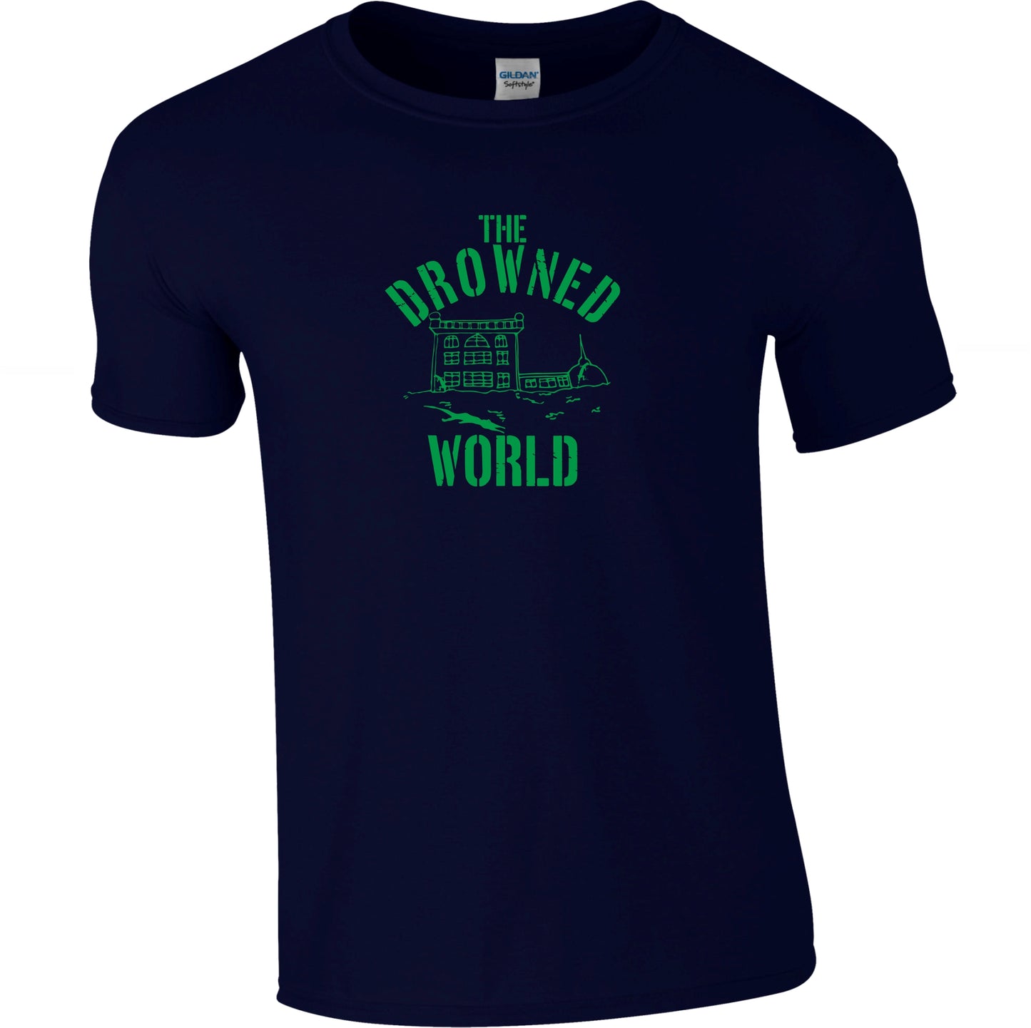 The Drowned World T-Shirt - J. G. Ballard, Apocalyptic, Sci-Fi, Various Colours