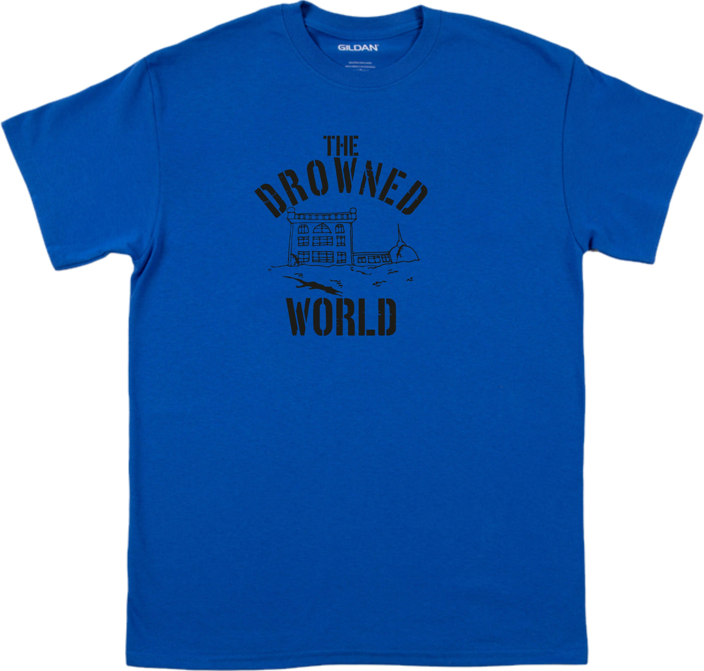 The Drowned World T-Shirt - J. G. Ballard, Apocalyptic, Sci-Fi, Various Colours