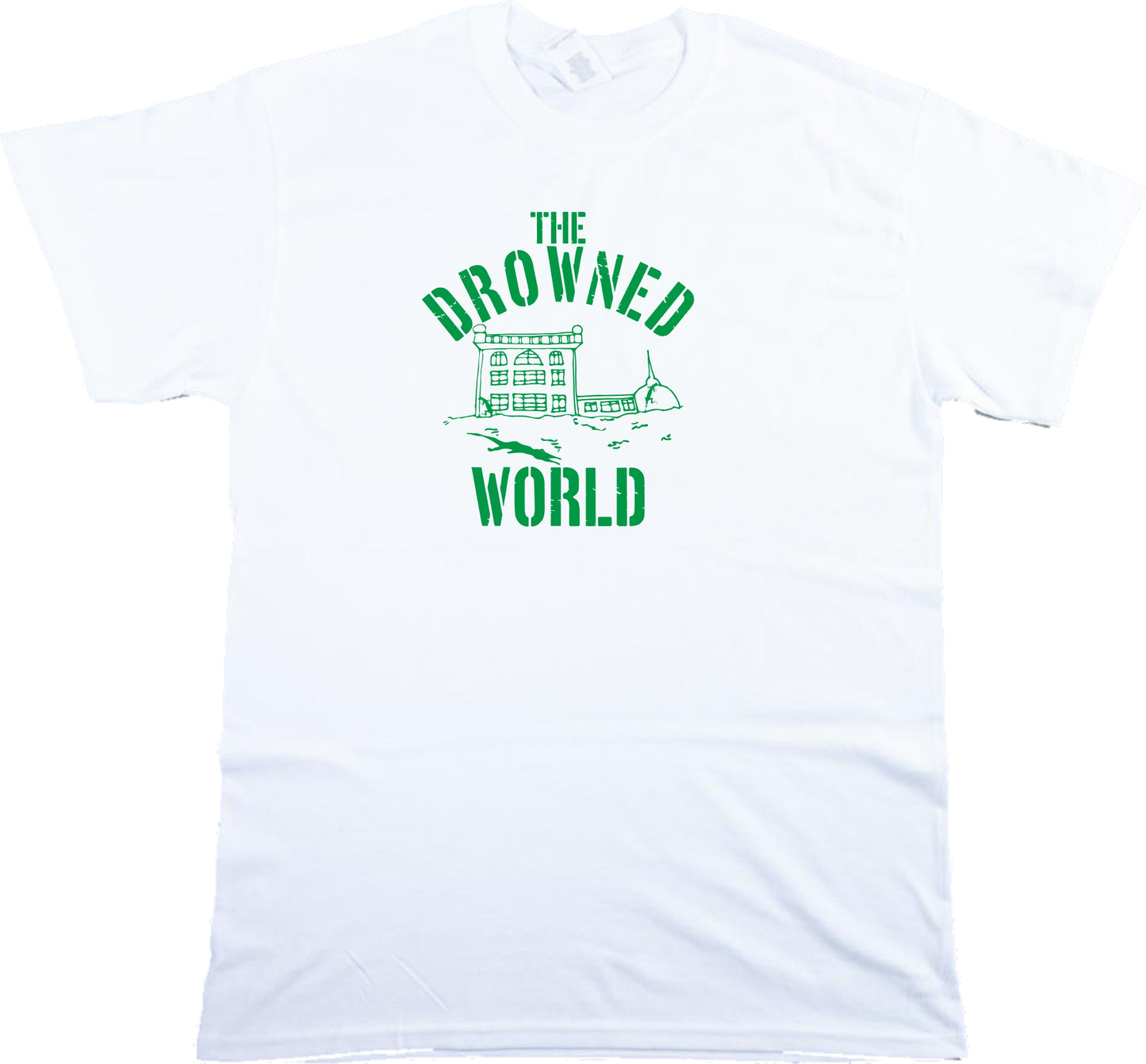 The Drowned World T-Shirt - J. G. Ballard, Apocalyptic, Sci-Fi, Various Colours