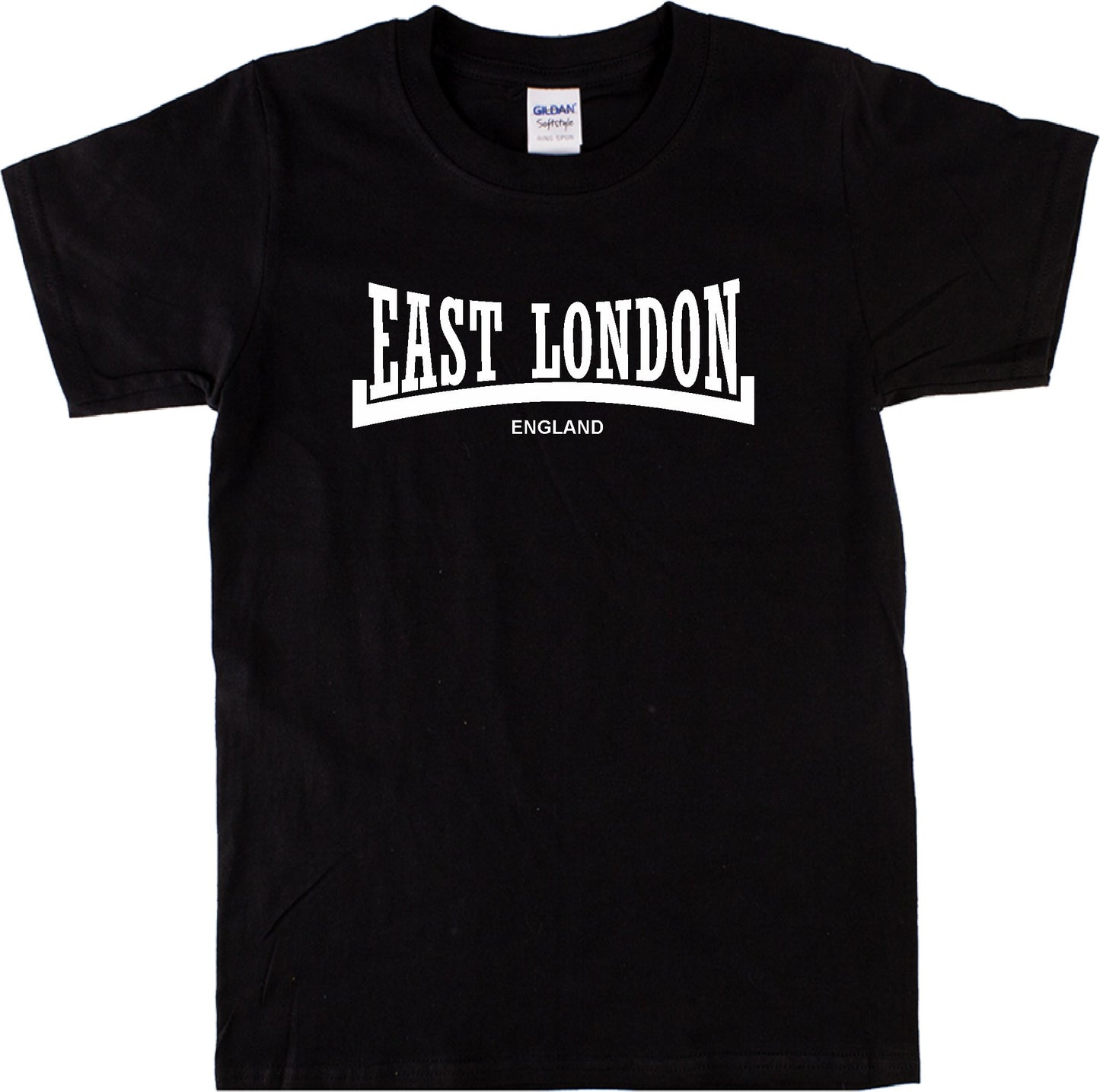 East London T-Shirt - London Souvenir, Custom Print Available, Various Colours
