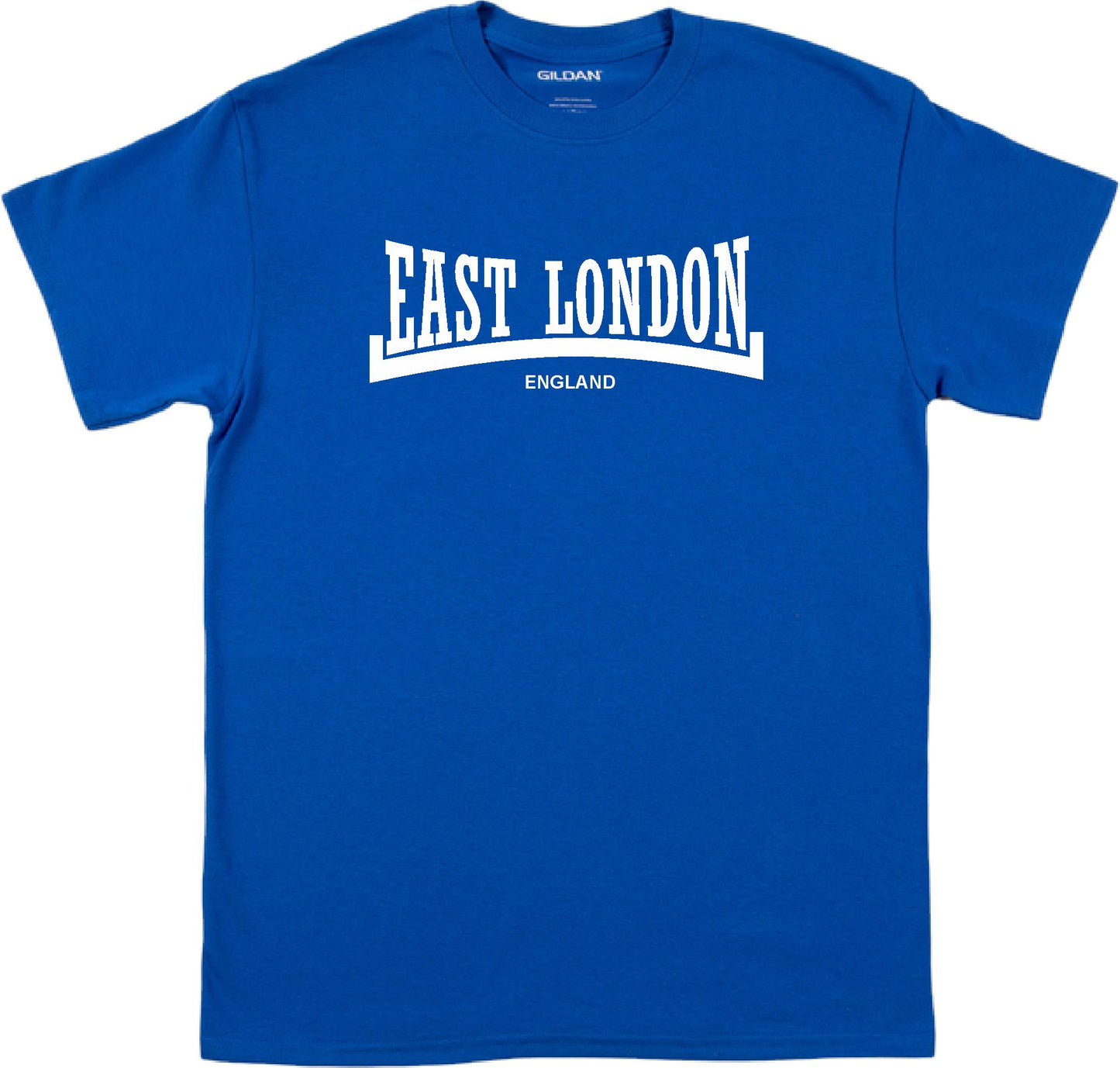 East London T-Shirt - London Souvenir, Custom Print Available, Various Colours