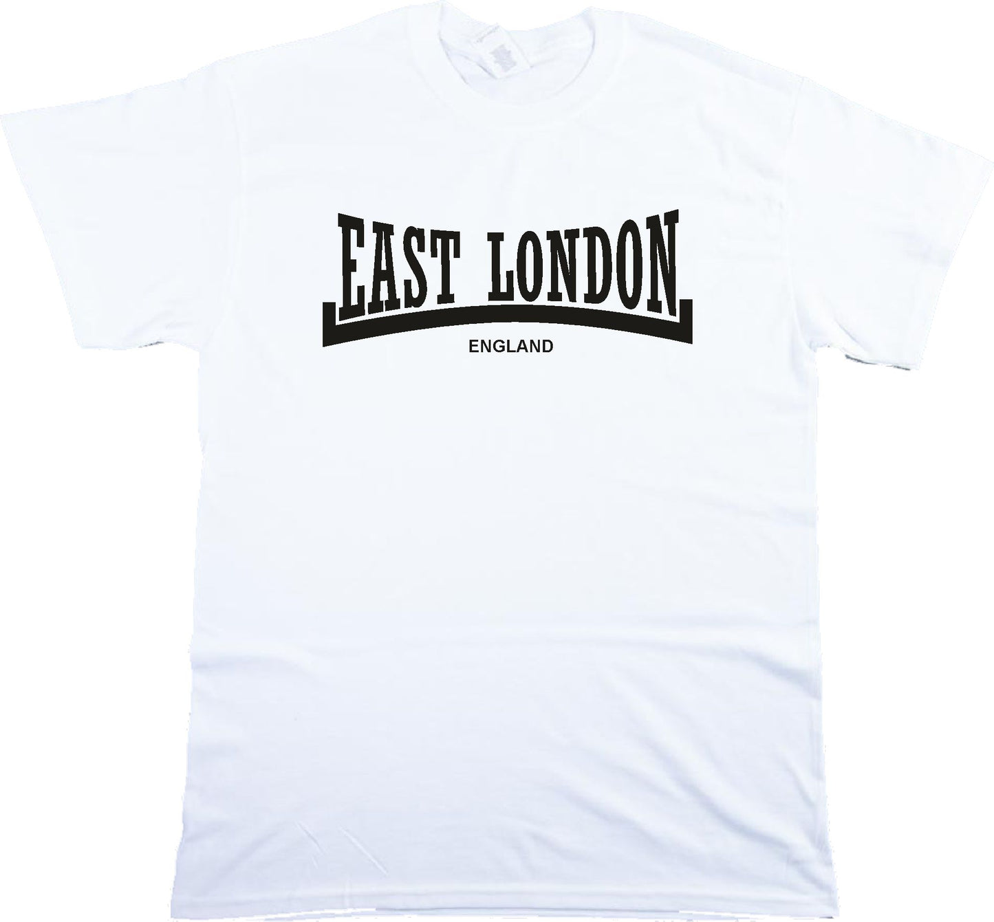 East London T-Shirt - London Souvenir, Custom Print Available, Various Colours