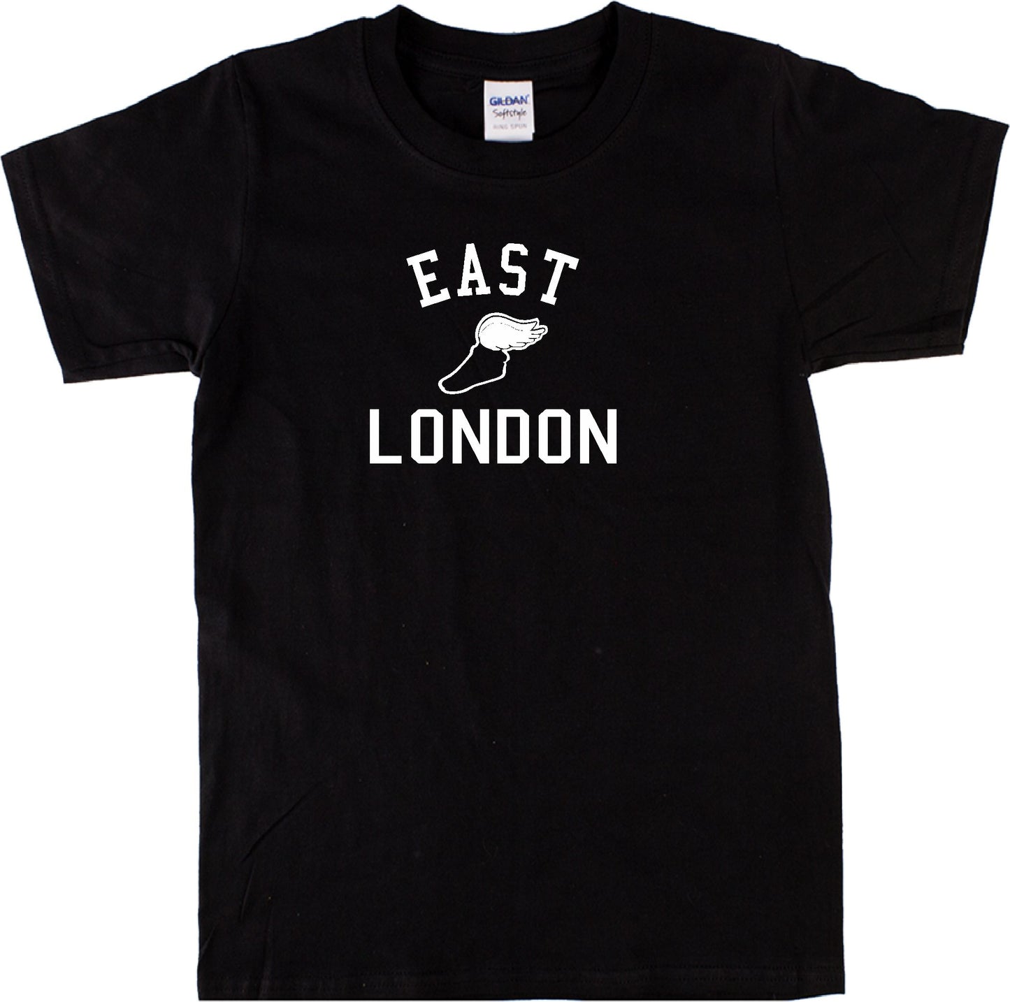 East London Retro Track T-Shirt - Running, College Style Souvenir, Various Colours